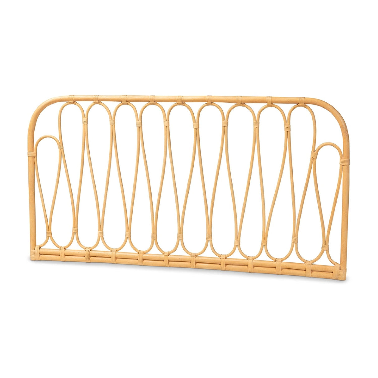 Modern European furniture - Rattan Rods Queen Sized Headboard - www.oroa.com