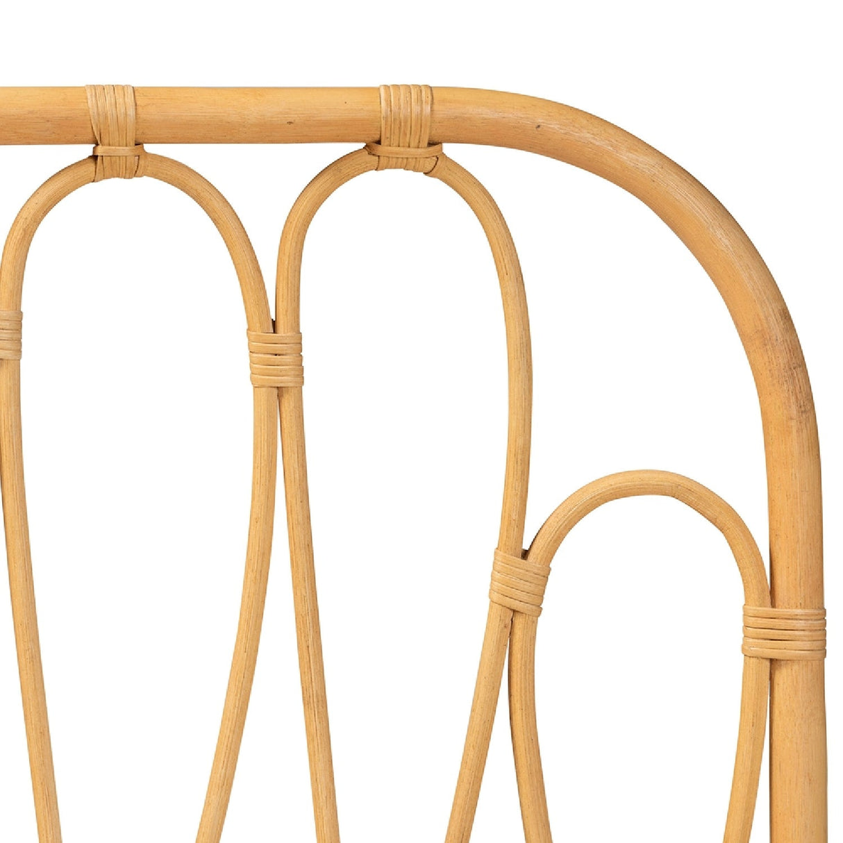 Modern European furniture - Rattan Rods Queen Sized Headboard - www.oroa.com