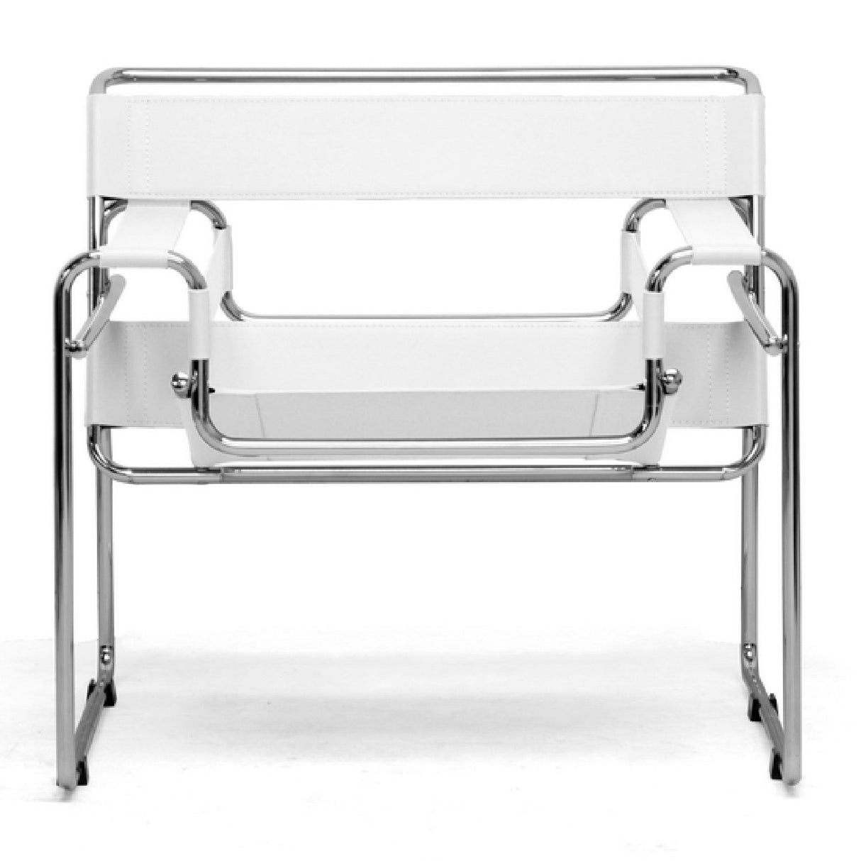 Modern European furniture - Leather Inspired Strips Accent Chair - www.oroa.com