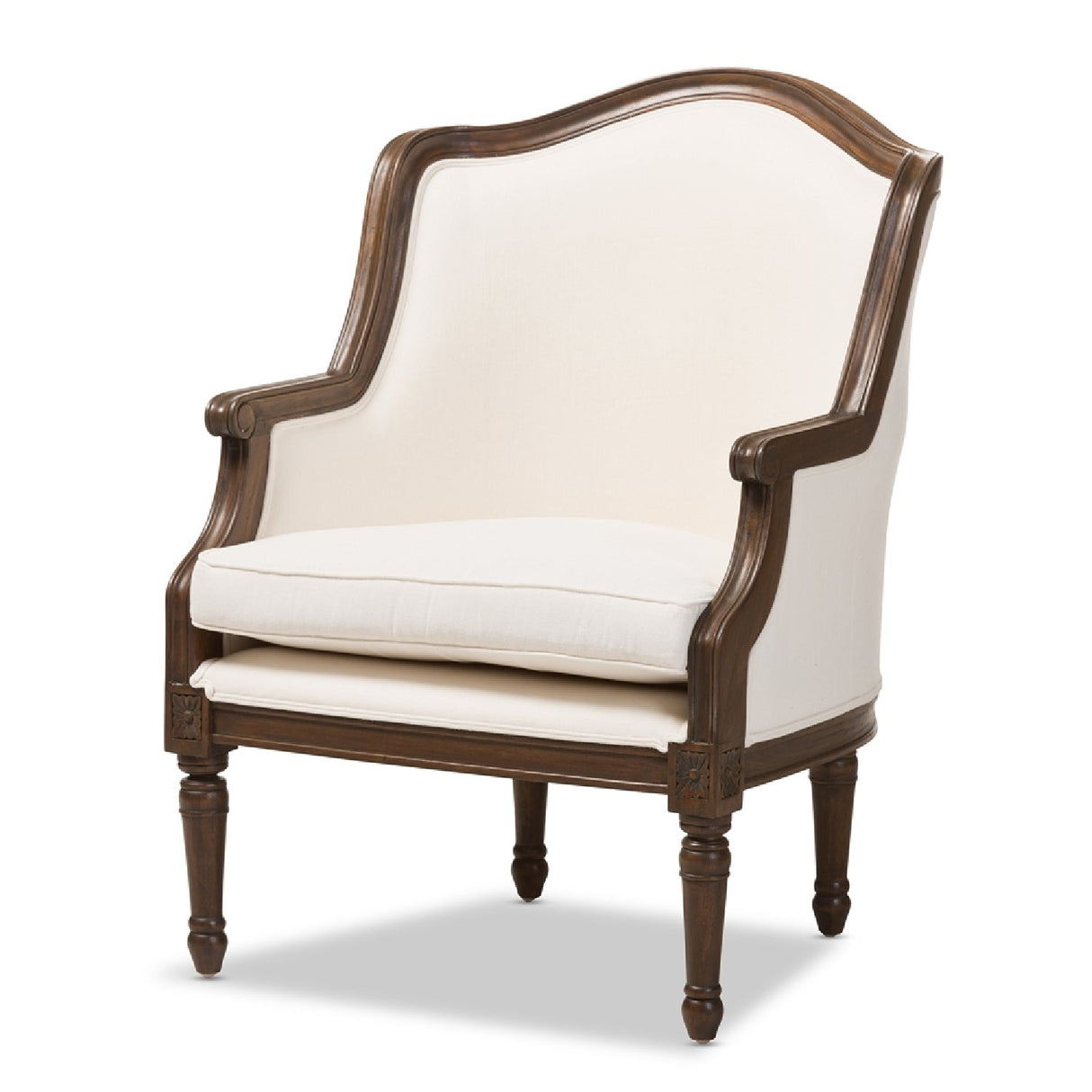 Modern European furniture - Traditional French Accent Chair - www.oroa.com