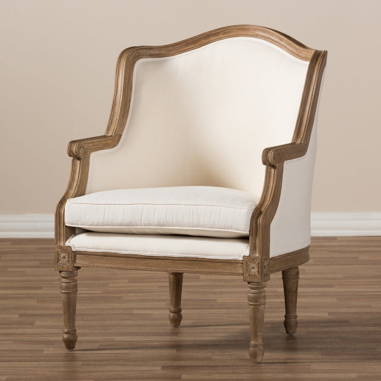 Modern European furniture - Traditional French Accent Chair - www.oroa.com