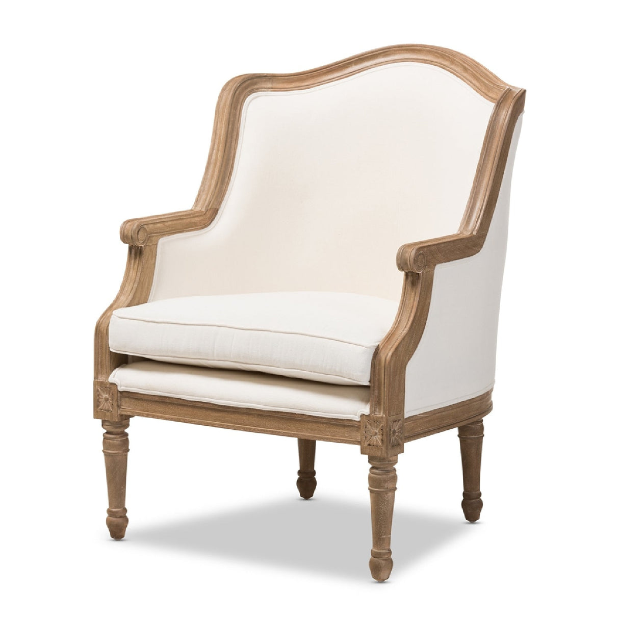 Modern European furniture - Traditional French Accent Chair - www.oroa.com