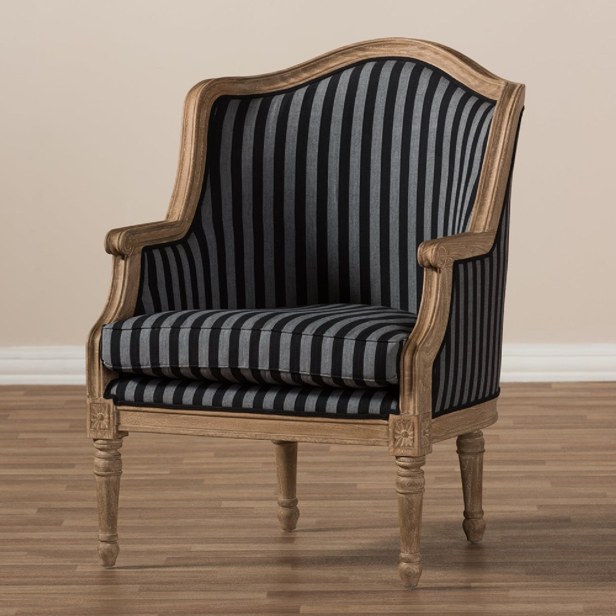 Modern European furniture - Gray Left-Arm Chaise Lounge - www.oroa.com