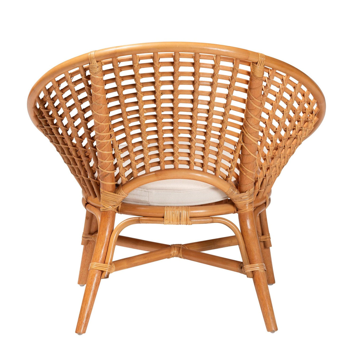Modern European furniture - Round Rattan Bohemian Accent Chair |- www.oroa.com