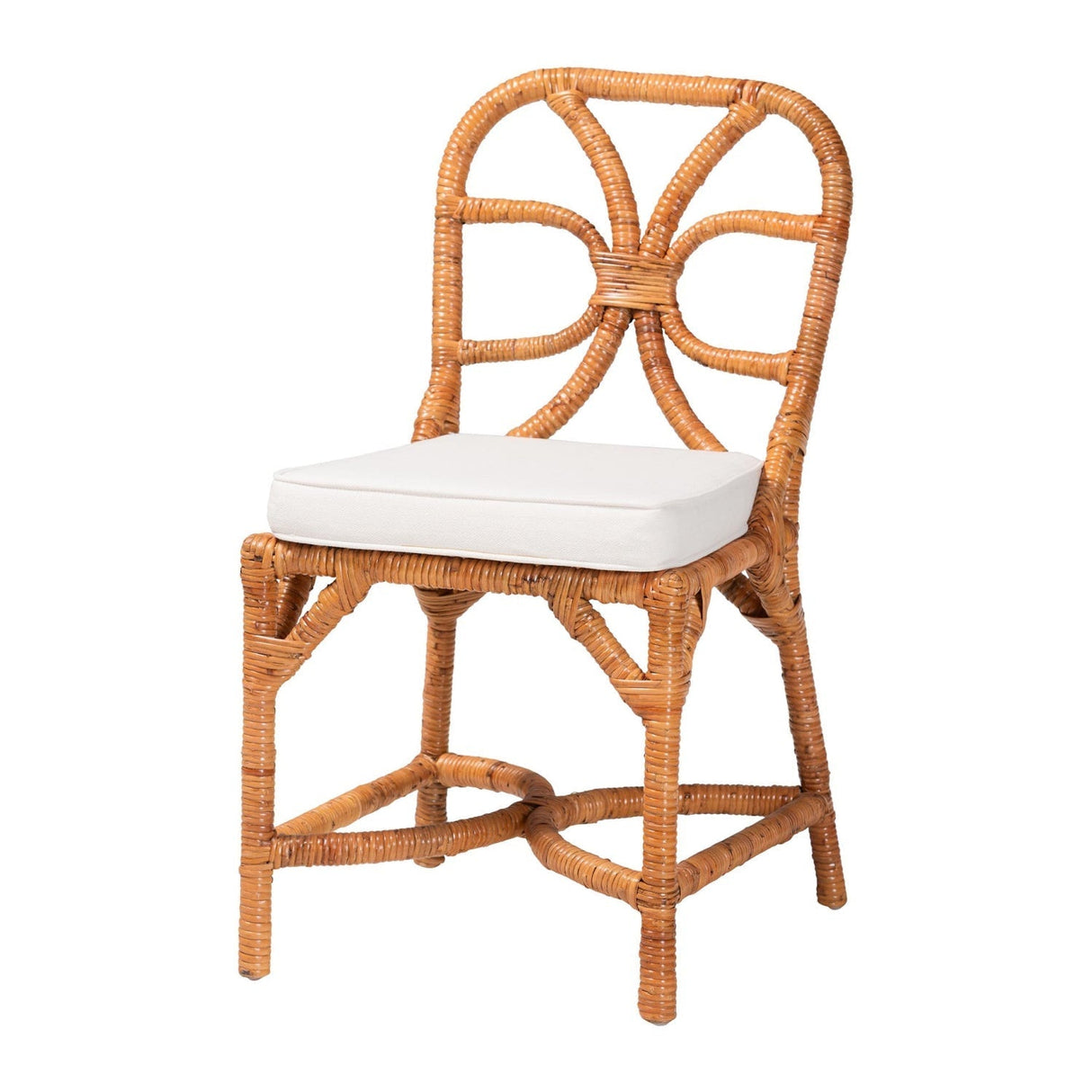 Modern European furniture - Handwoven Wicker Dining Chair - www.oroa.com