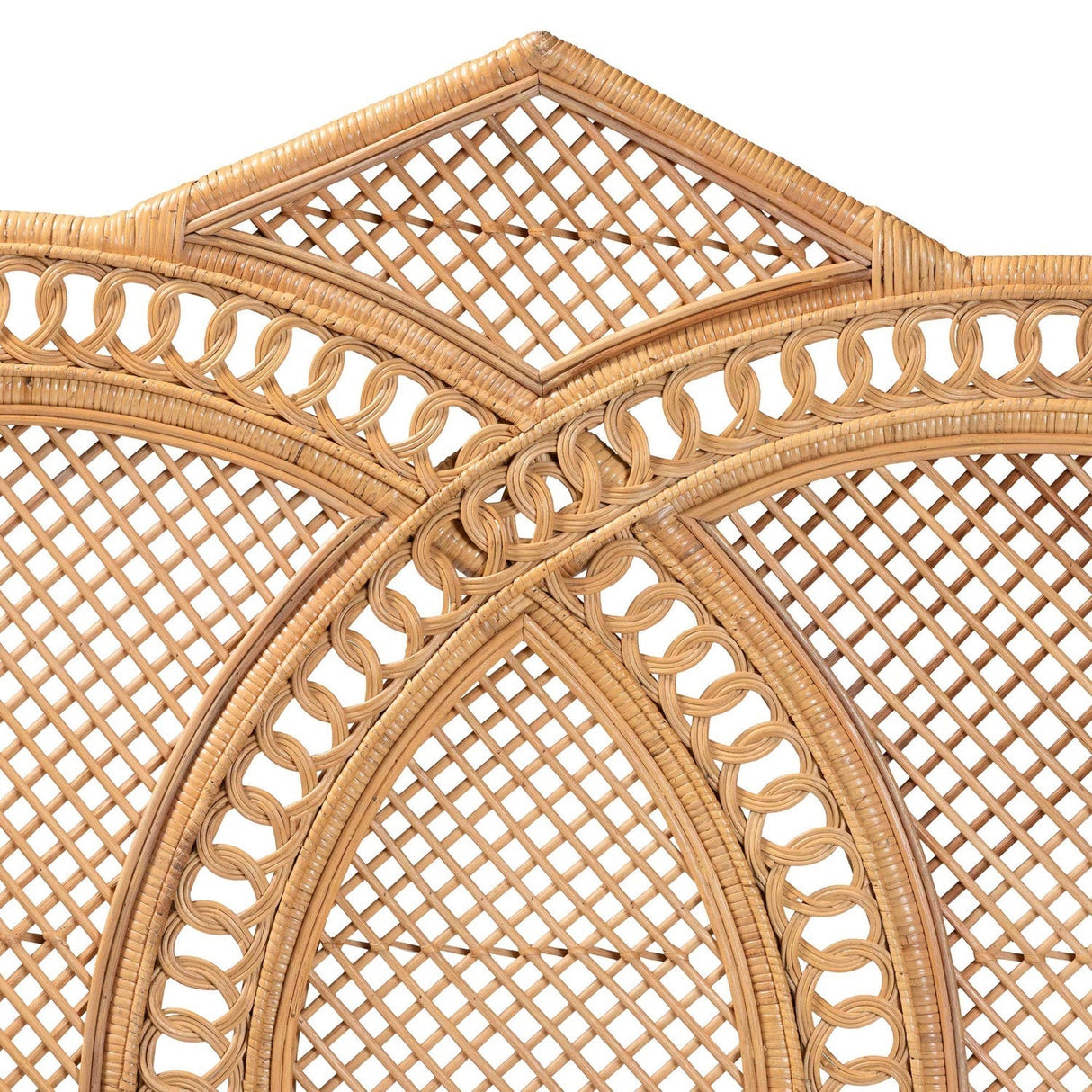 Modern European furniture - Woven Rattan Queen Sized Headboard - www.oroa.com
