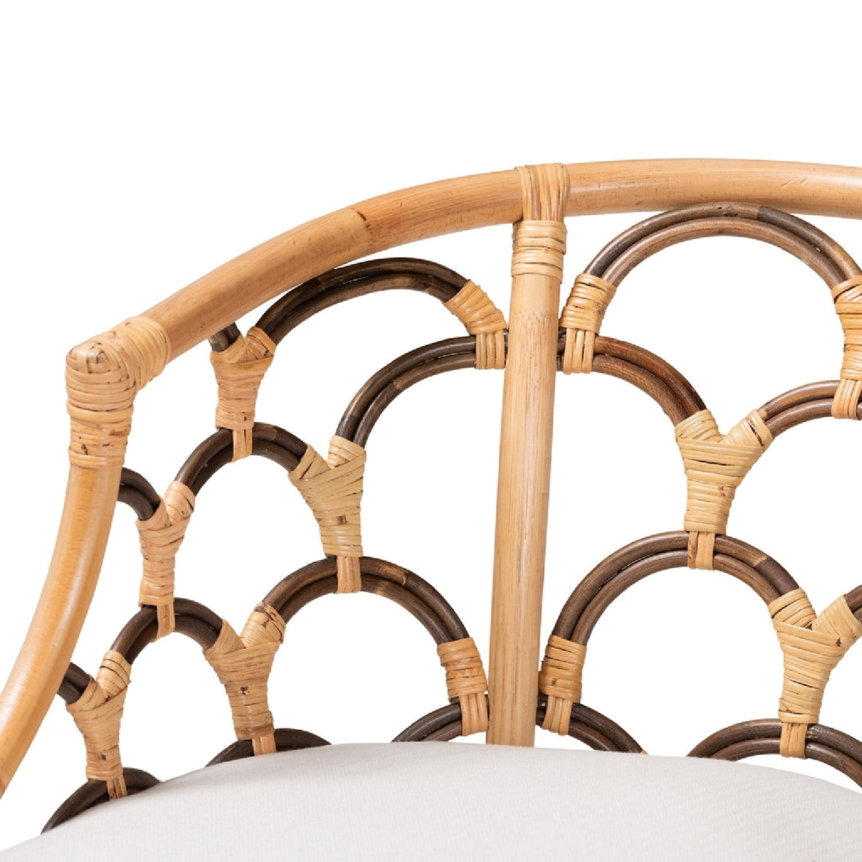 Bohemian Rattan Accent Chair | Bali Loom Aster | Oroa.com