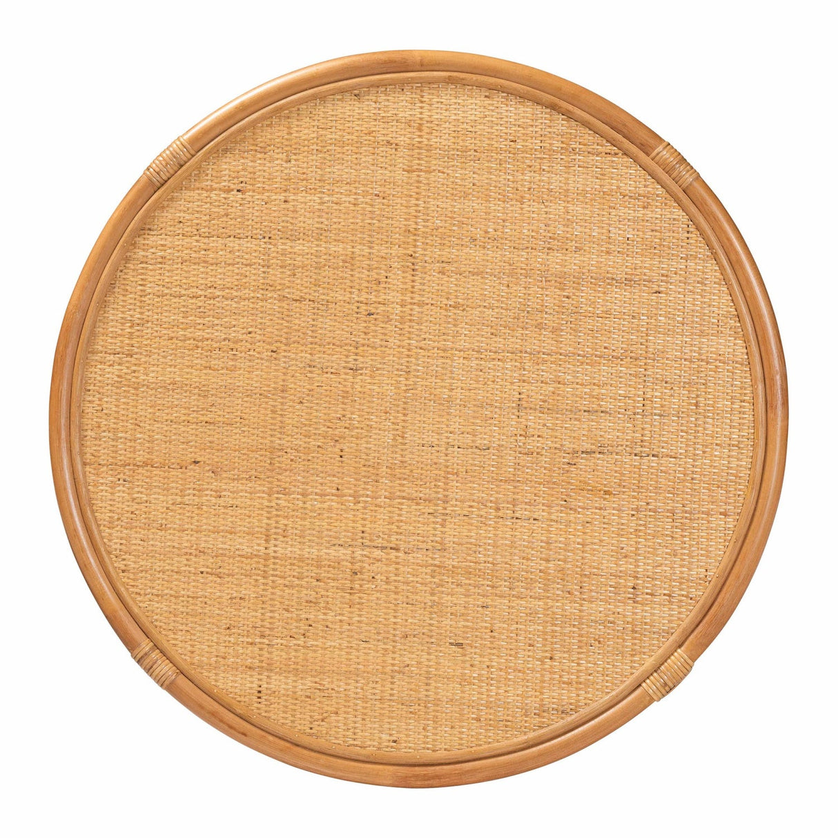 Modern European furniture - Round 2 Tier Rattan Coffee Table - www.oroa.com | Oroa.com