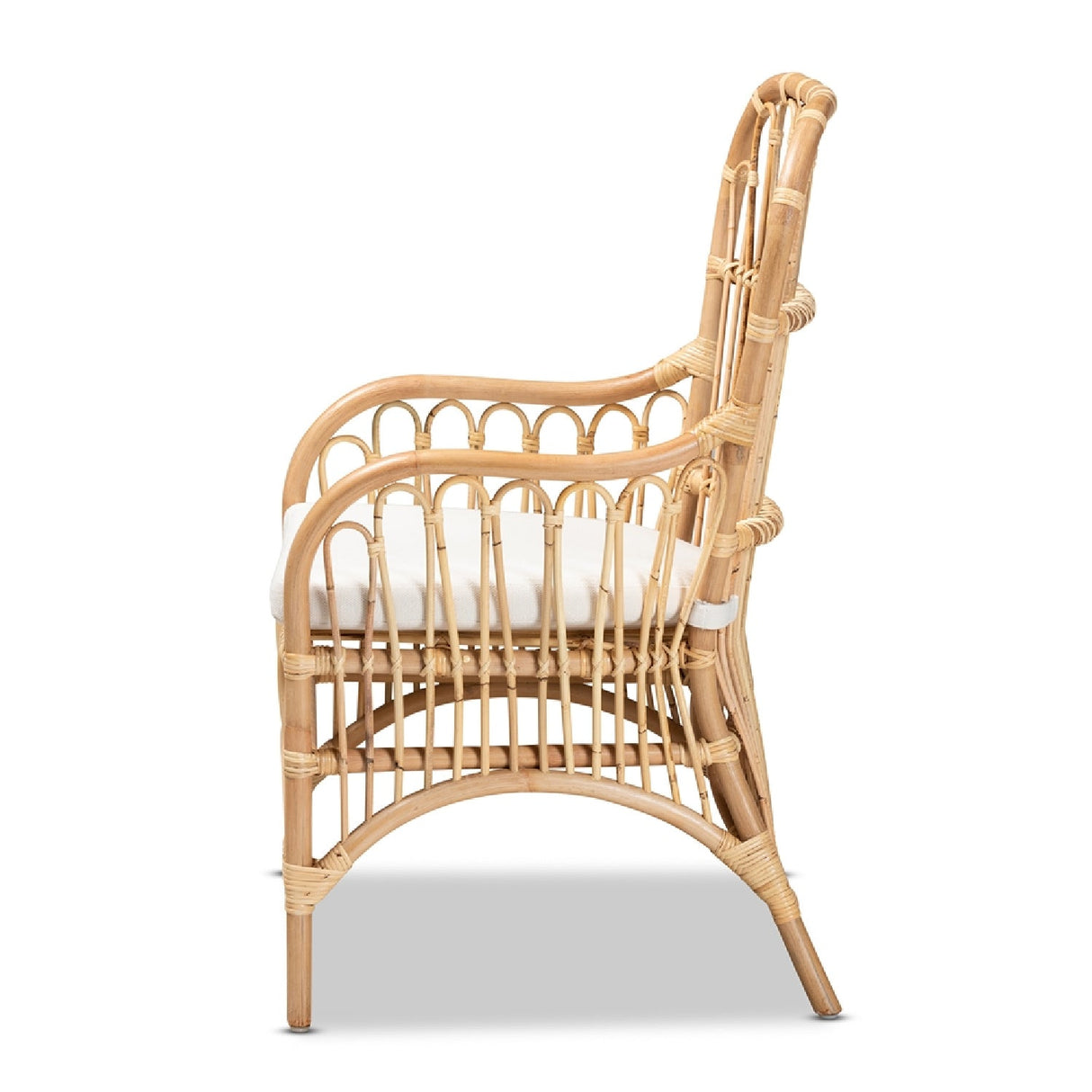 Modern European furniture - Handmade Rattan Accent Chair - www.oroa.com