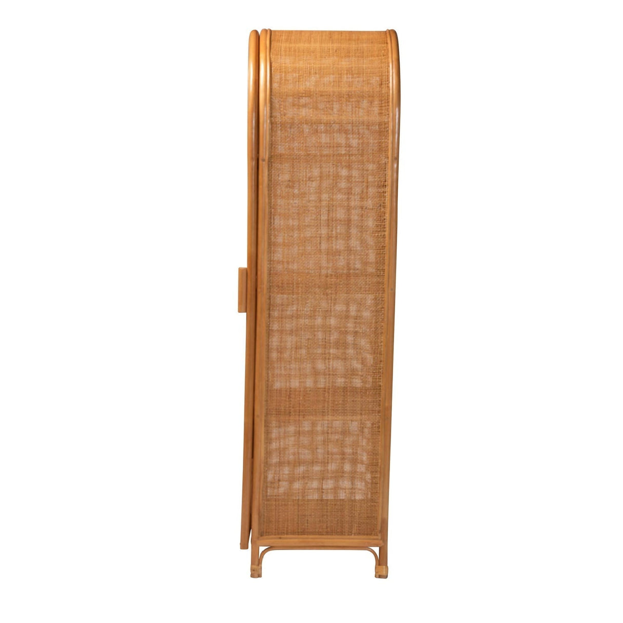 Modern European furniture - Arched Rattan Accent Cabinet - www.oroa.com