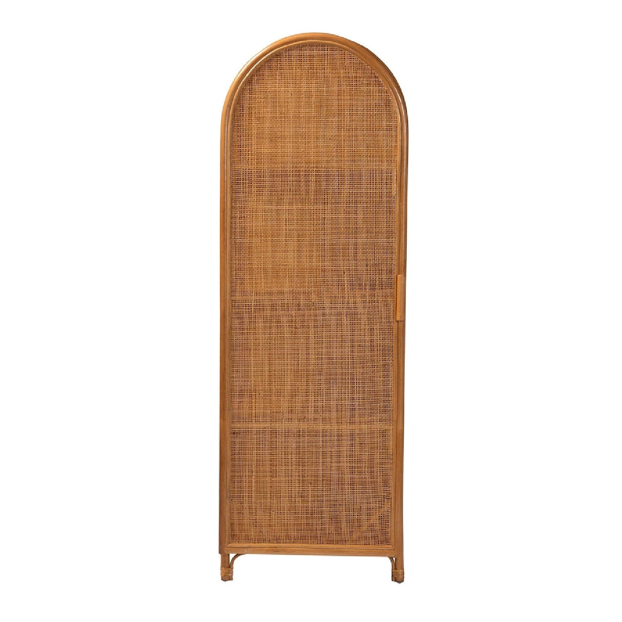 Modern European furniture - Arched Rattan Accent Cabinet - www.oroa.com