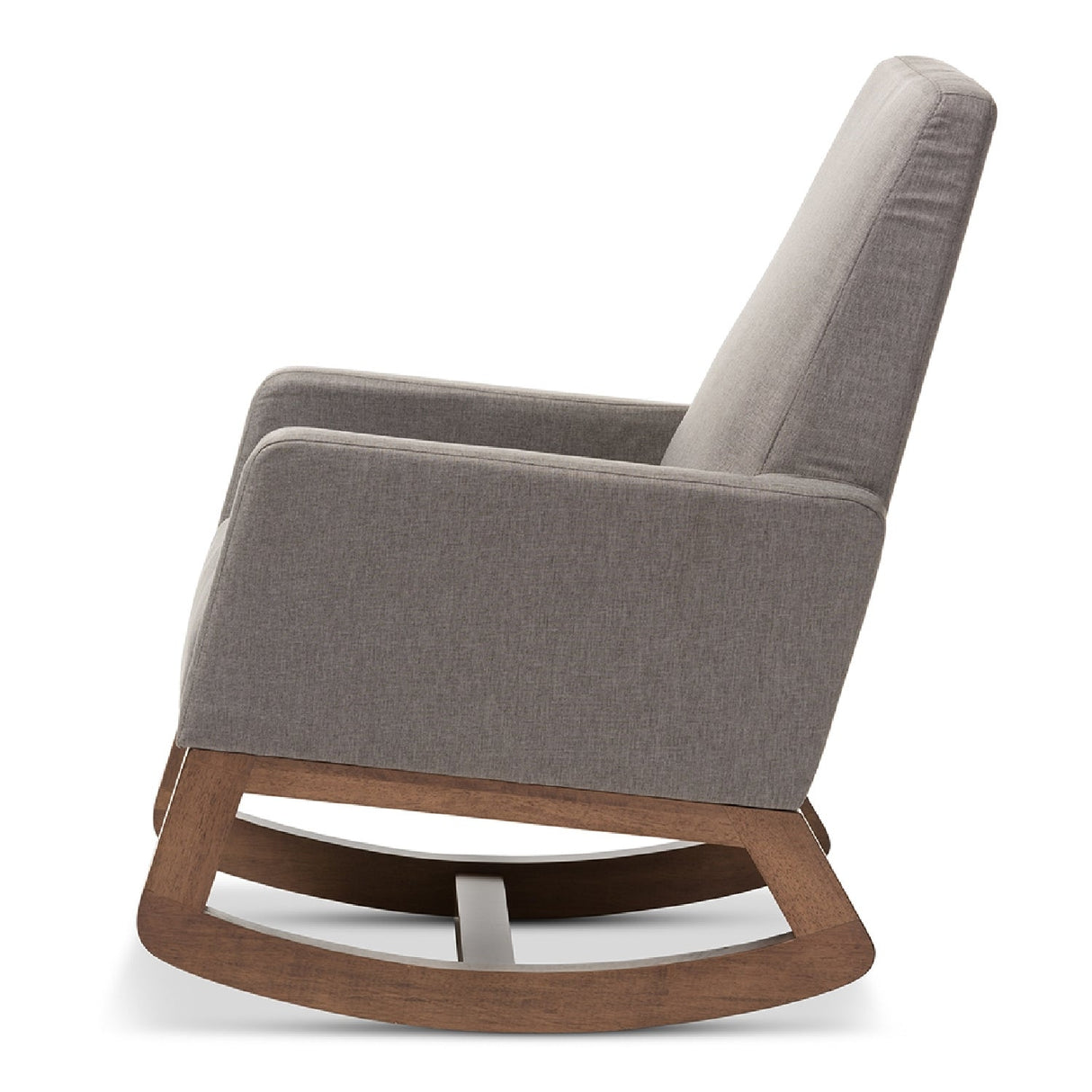 Modern European furniture - Fabric Upholstered Rocking Chair - www.oroa.com