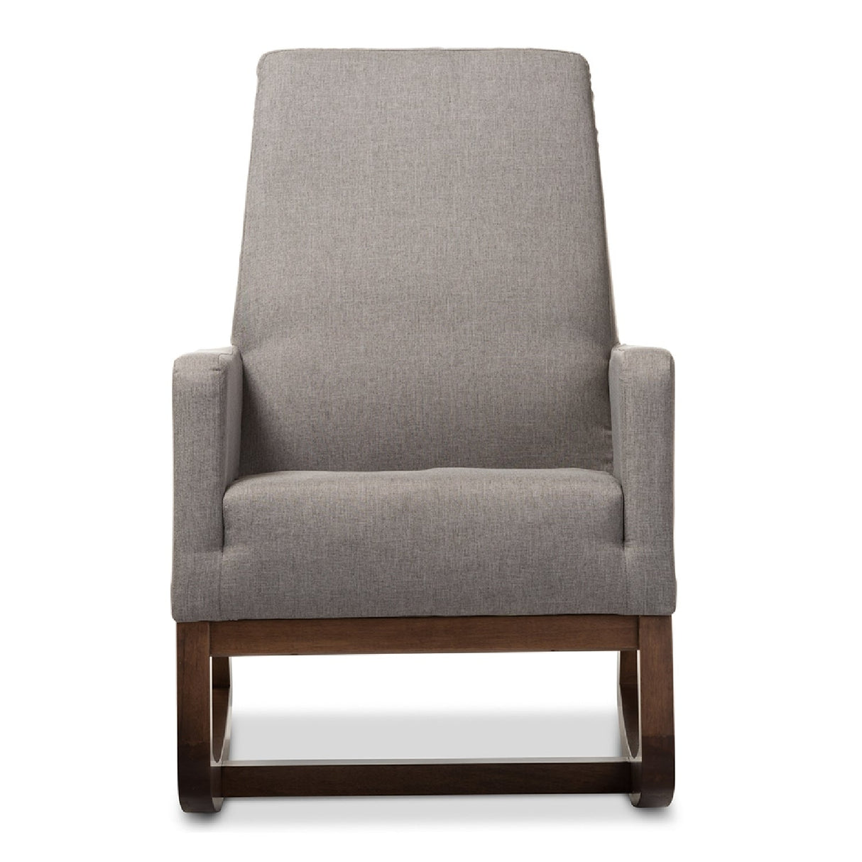 Modern European furniture - Fabric Upholstered Rocking Chair - www.oroa.com