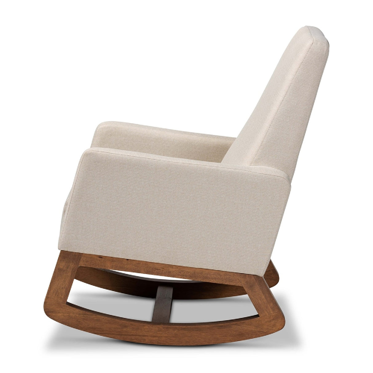 Modern European furniture - Fabric Upholstered Rocking Chair - www.oroa.com