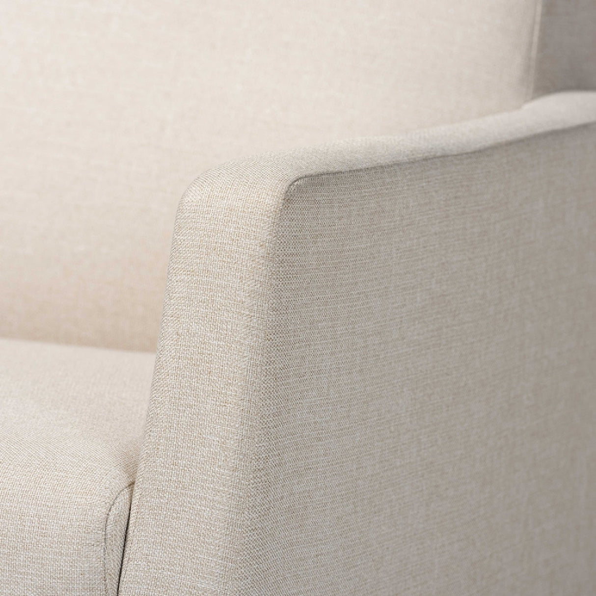 Modern European furniture - Fabric Upholstered Rocking Chair - www.oroa.com