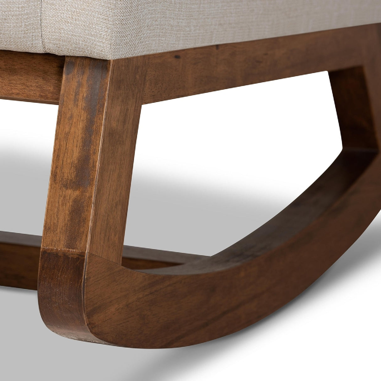 Modern European furniture - Fabric Upholstered Rocking Chair - www.oroa.com