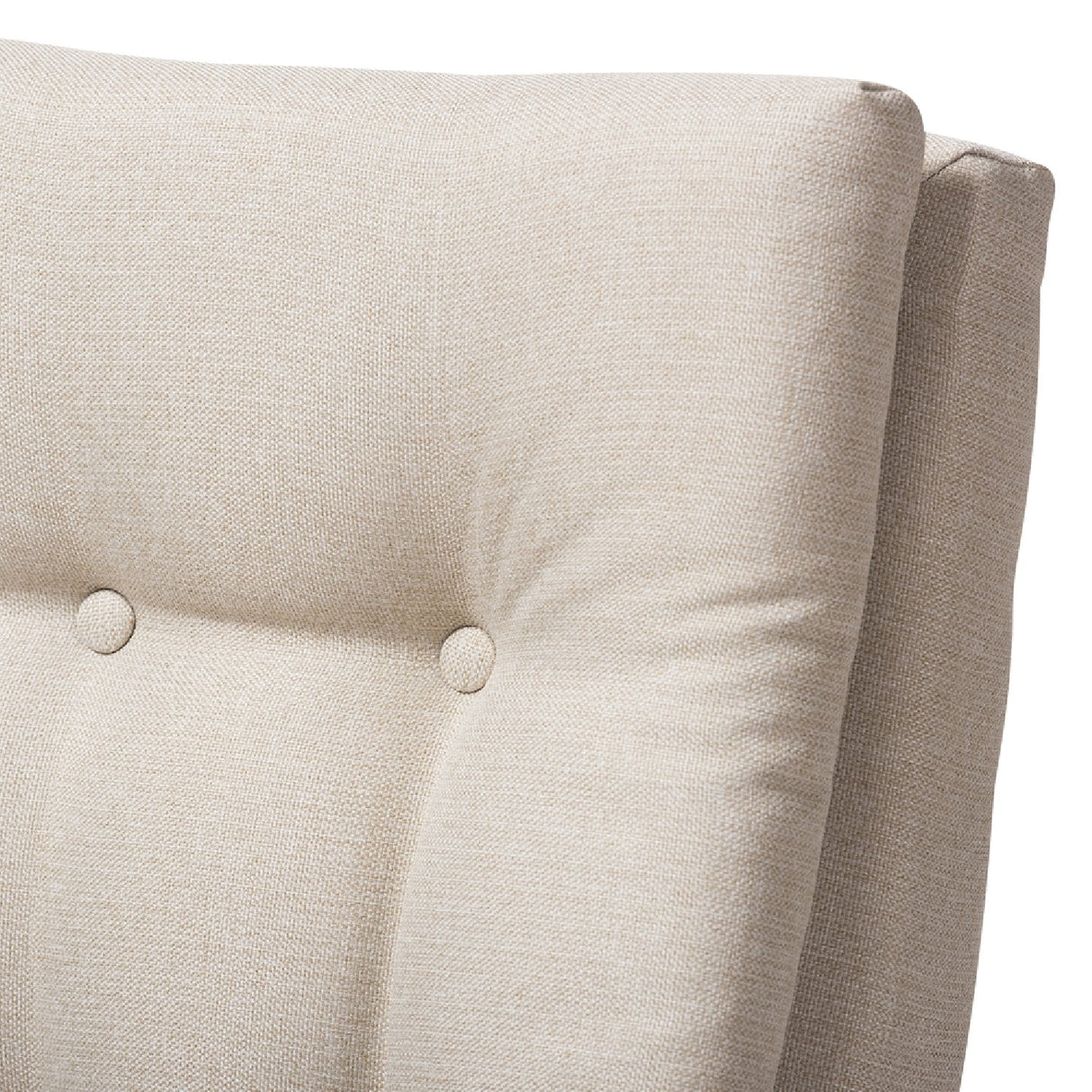 Modern European furniture - Beige Tufted High Back Accent Chair - www.oroa.com