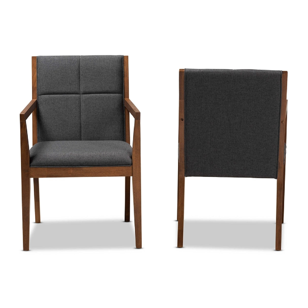 Modern European furniture - Square Stitched Accent Chairs 2 - www.oroa.com