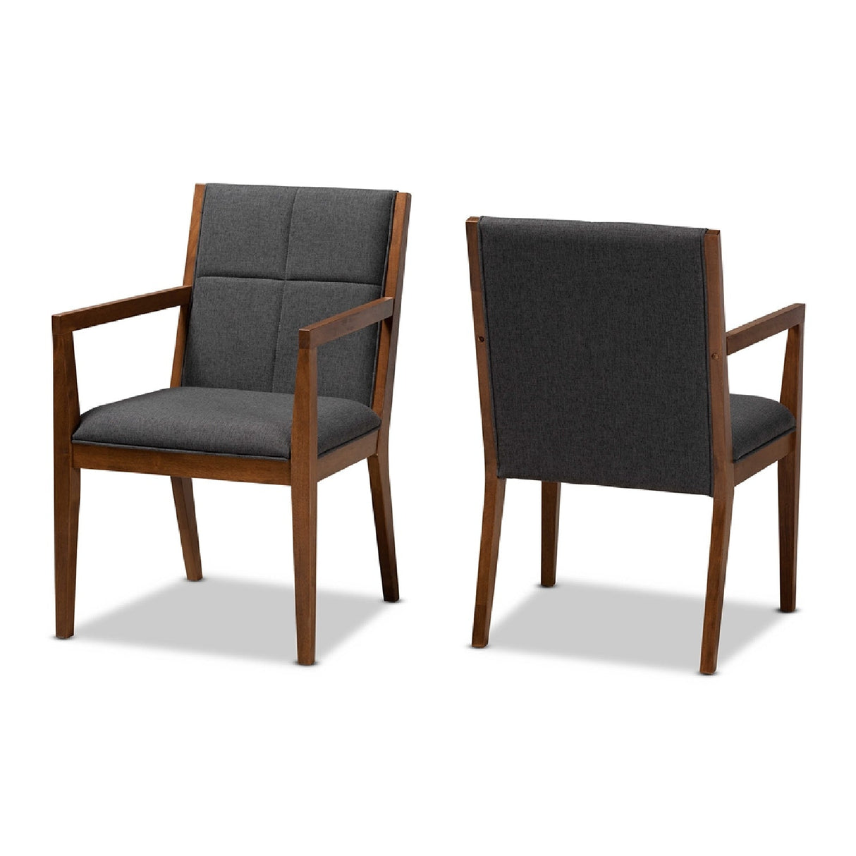 Modern European furniture - Square Stitched Accent Chairs 2 - www.oroa.com