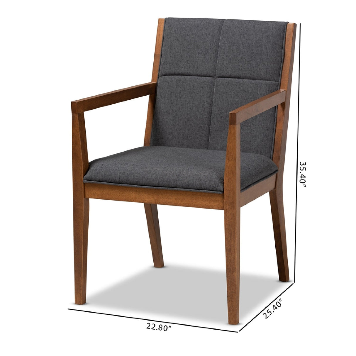 Modern European furniture - Square Stitched Accent Chairs 2 - www.oroa.com