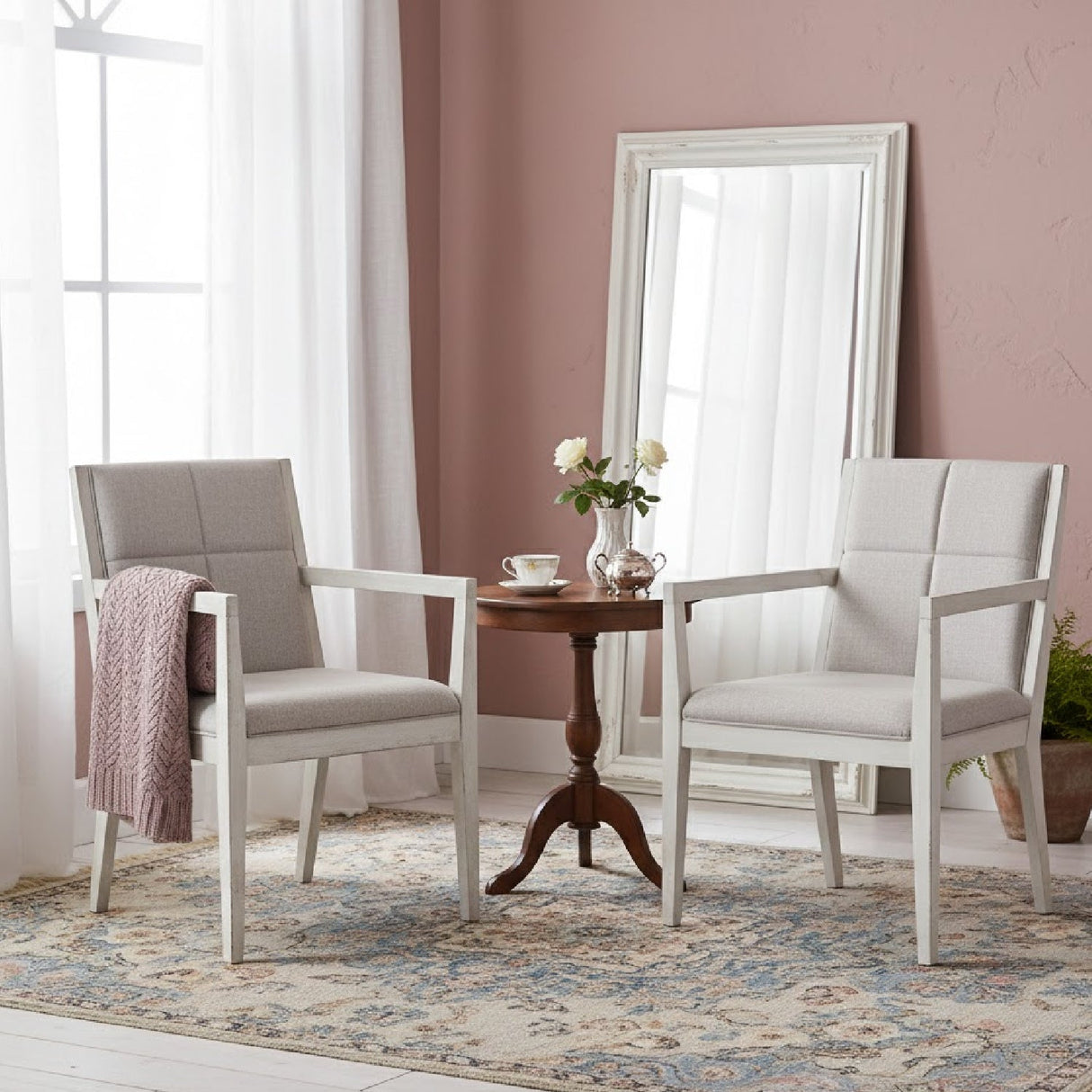 Modern European furniture - Square Stitched Accent Chairs 2 - www.oroa.com