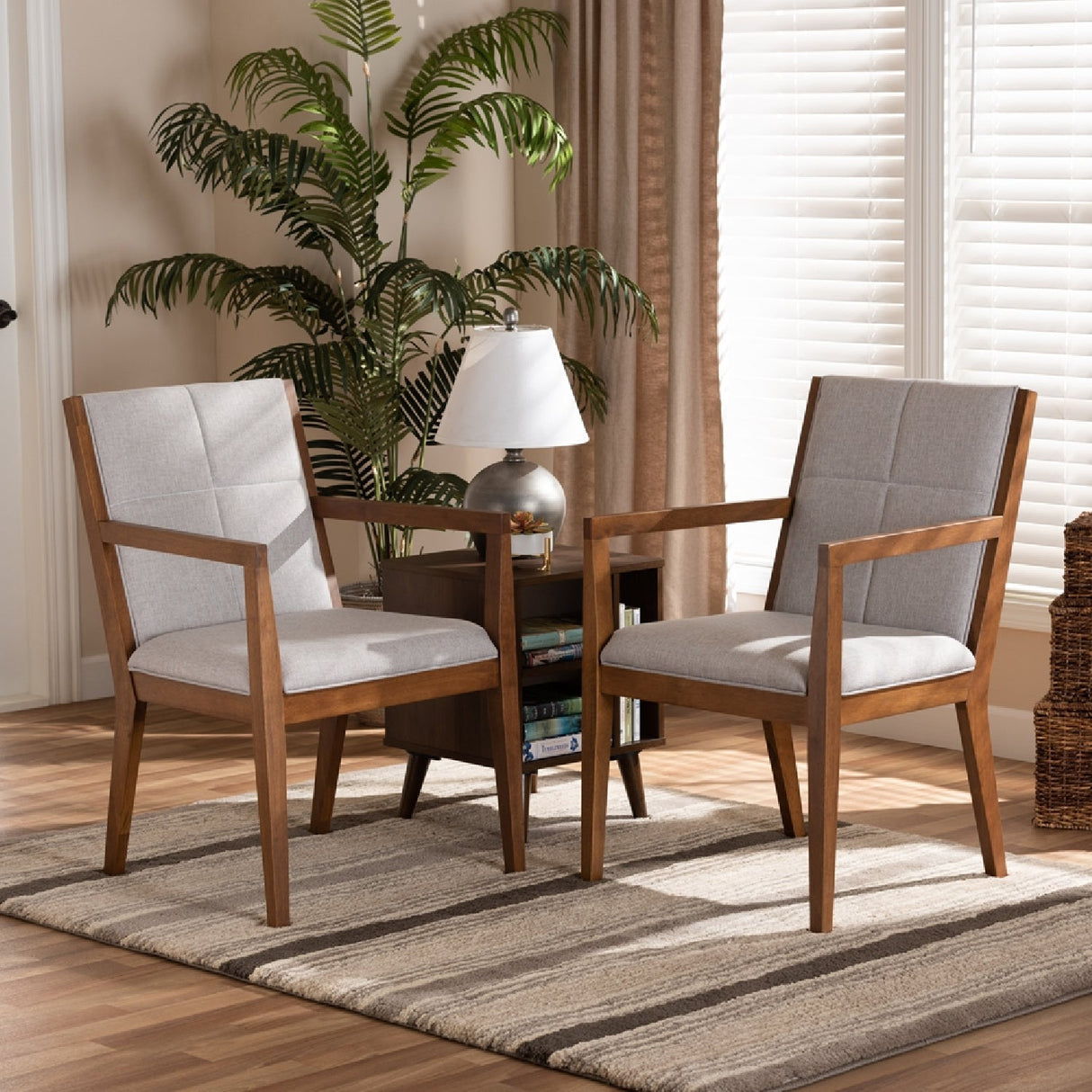 Modern European furniture - Square Stitched Accent Chairs 2 - www.oroa.com