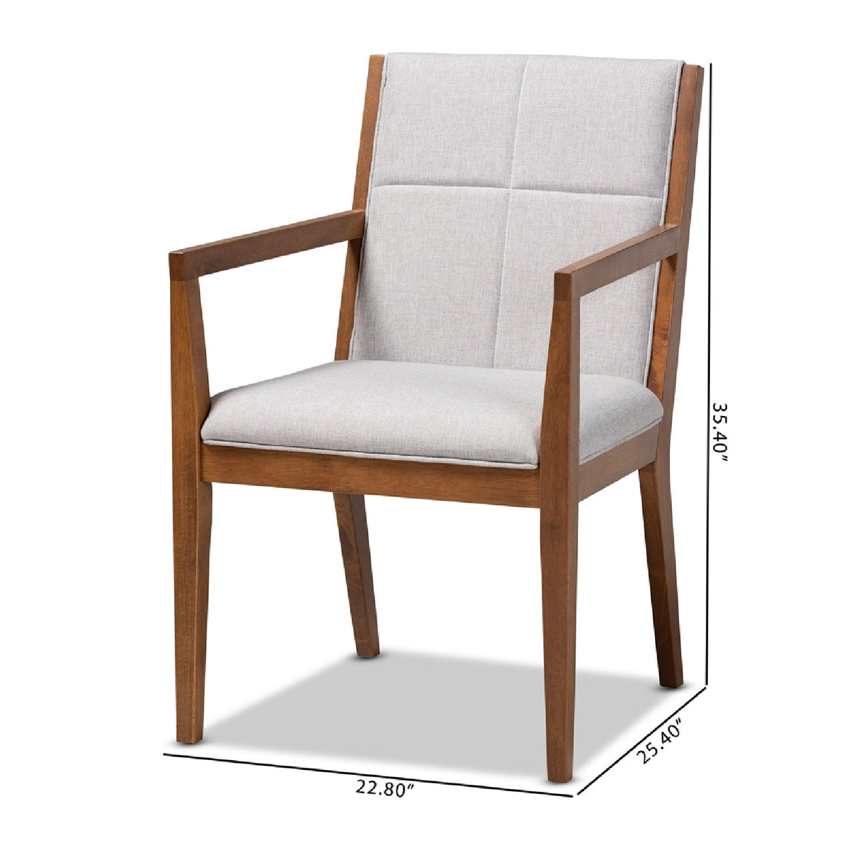 Modern European furniture - Square Stitched Accent Chairs 2 - www.oroa.com