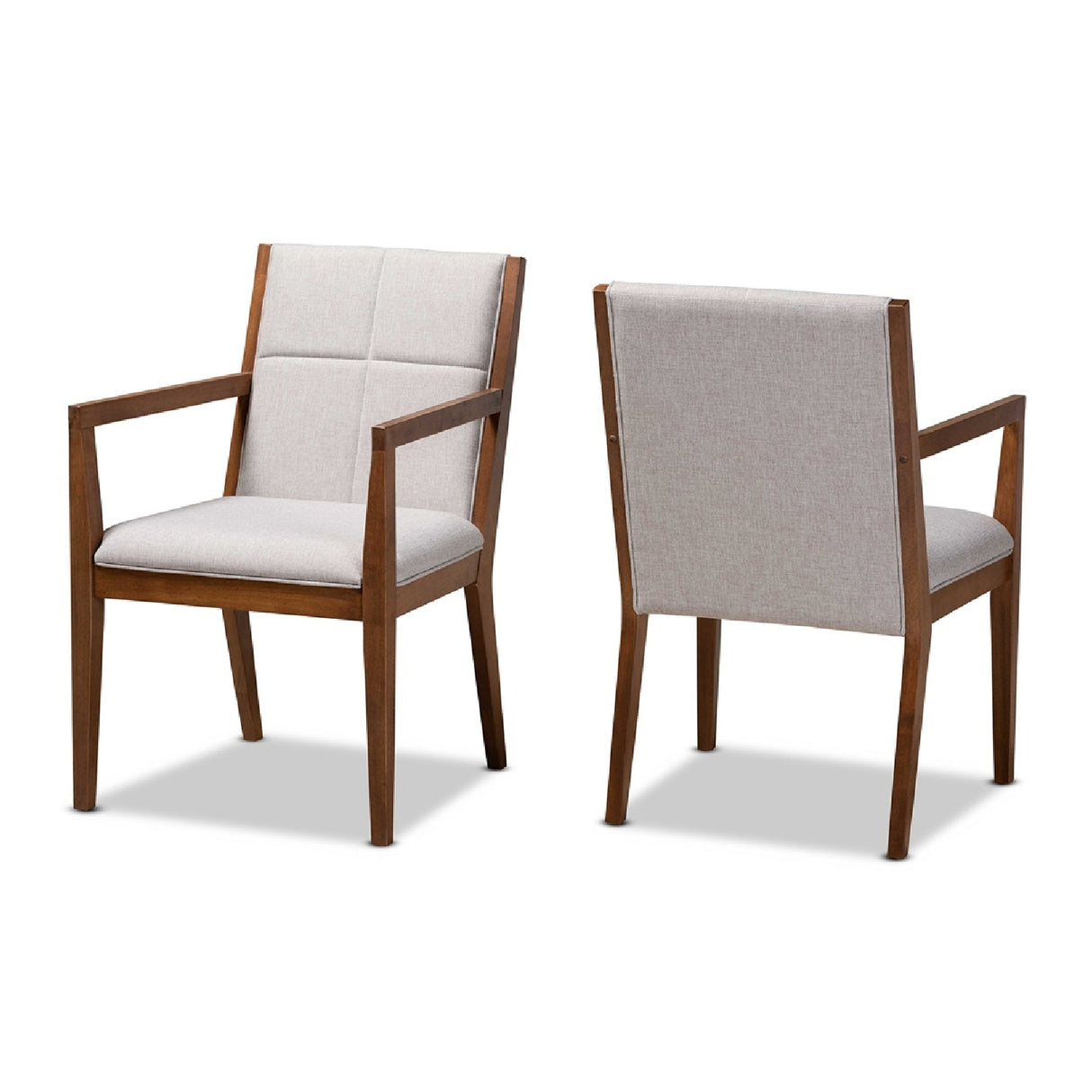 Modern European furniture - Square Stitched Accent Chairs 2 - www.oroa.com