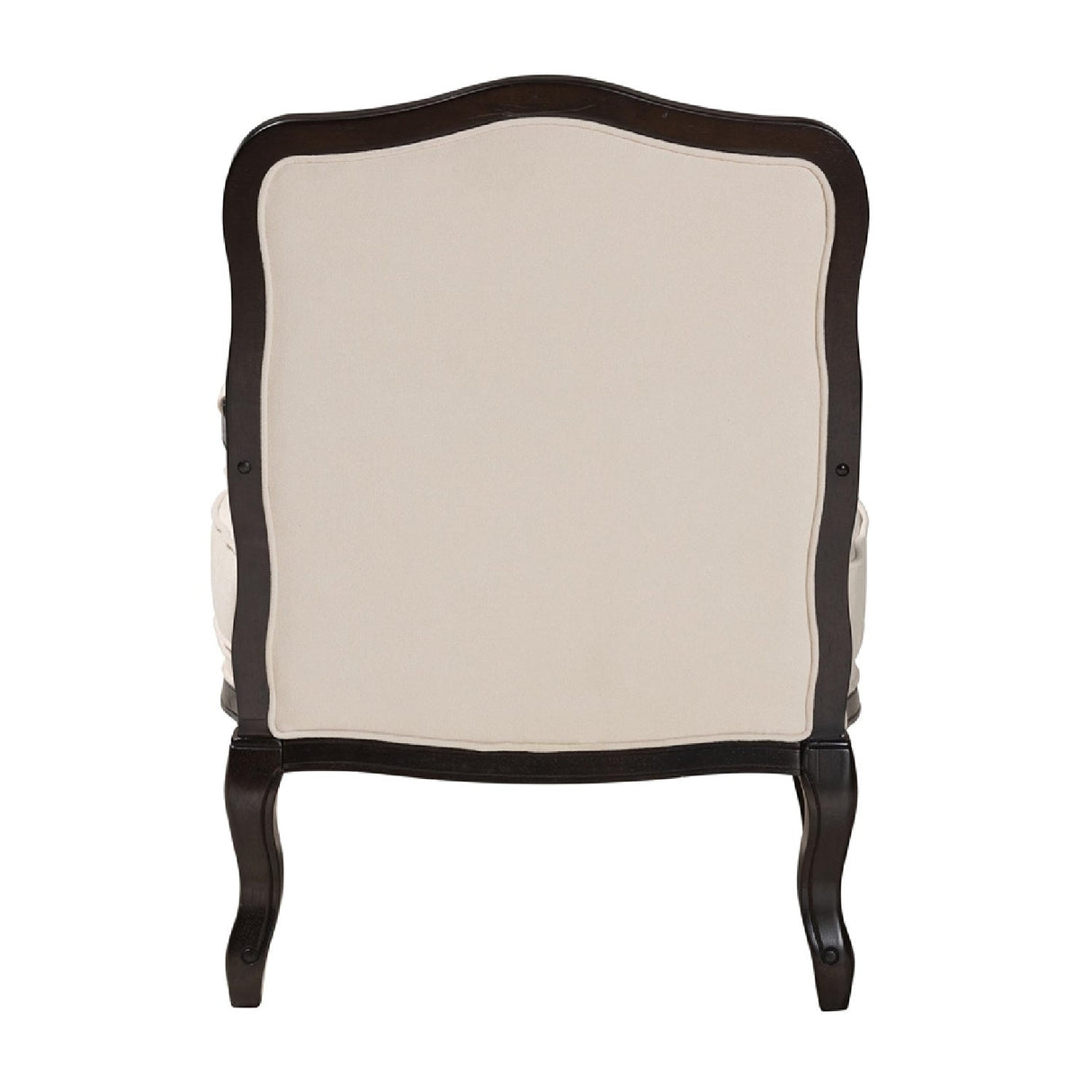 Modern European furniture - Cream Tufted French Accent Chair - www.oroa.com