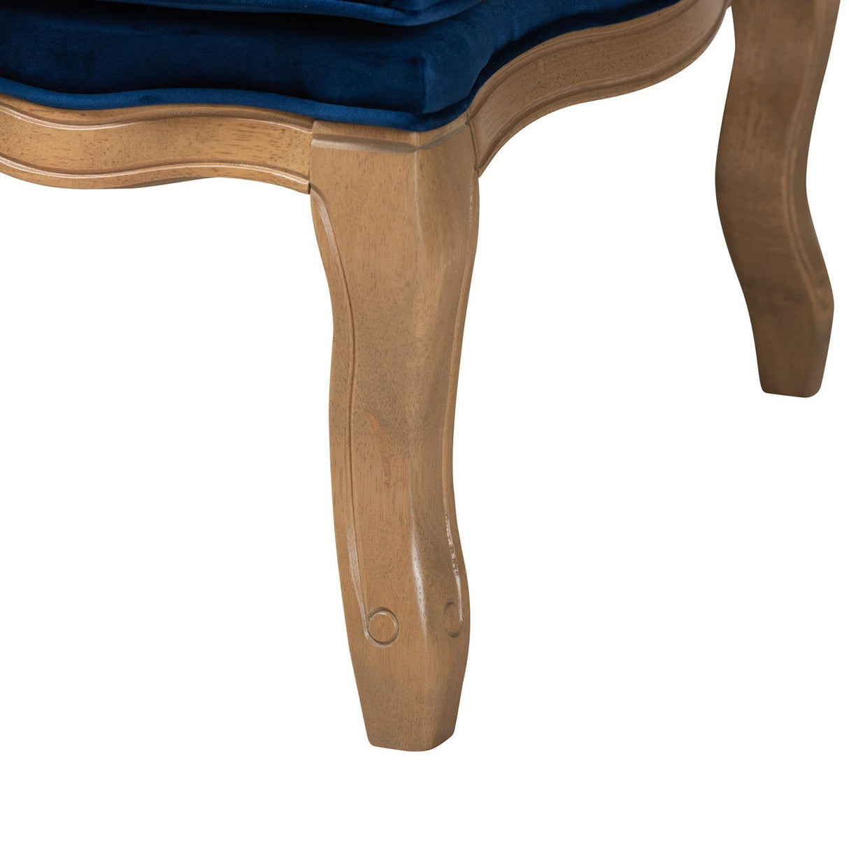 Modern European furniture - Blue Fabric Accent Chair - www.oroa.com