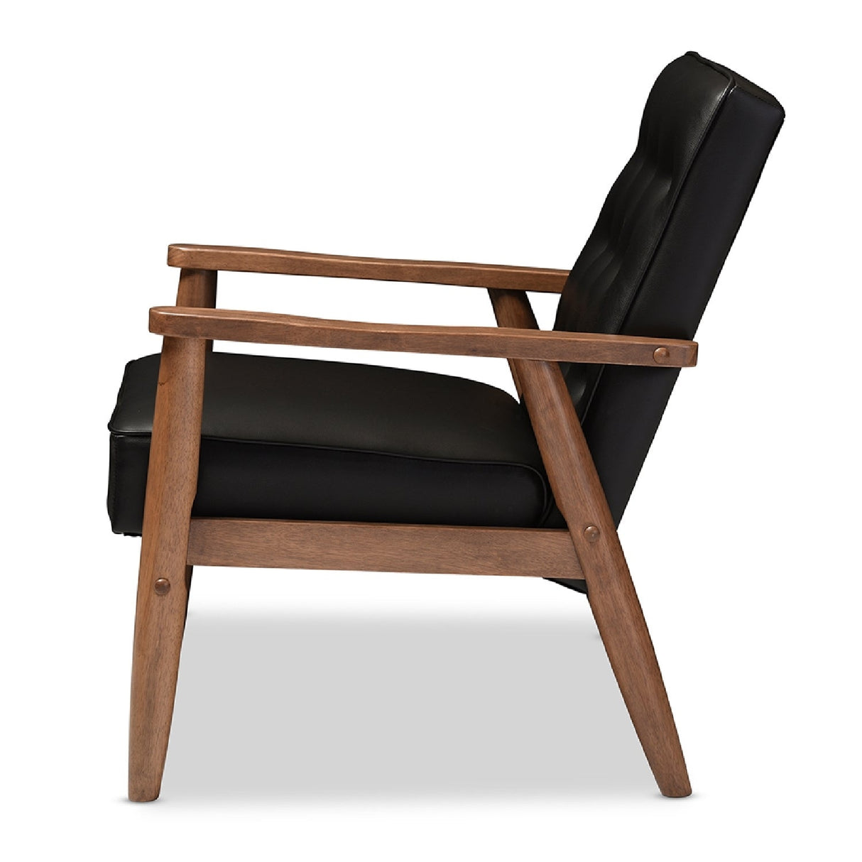 Button Tufted Lounge Chair | Bali Loom Sorrento 1 | Oroa.com