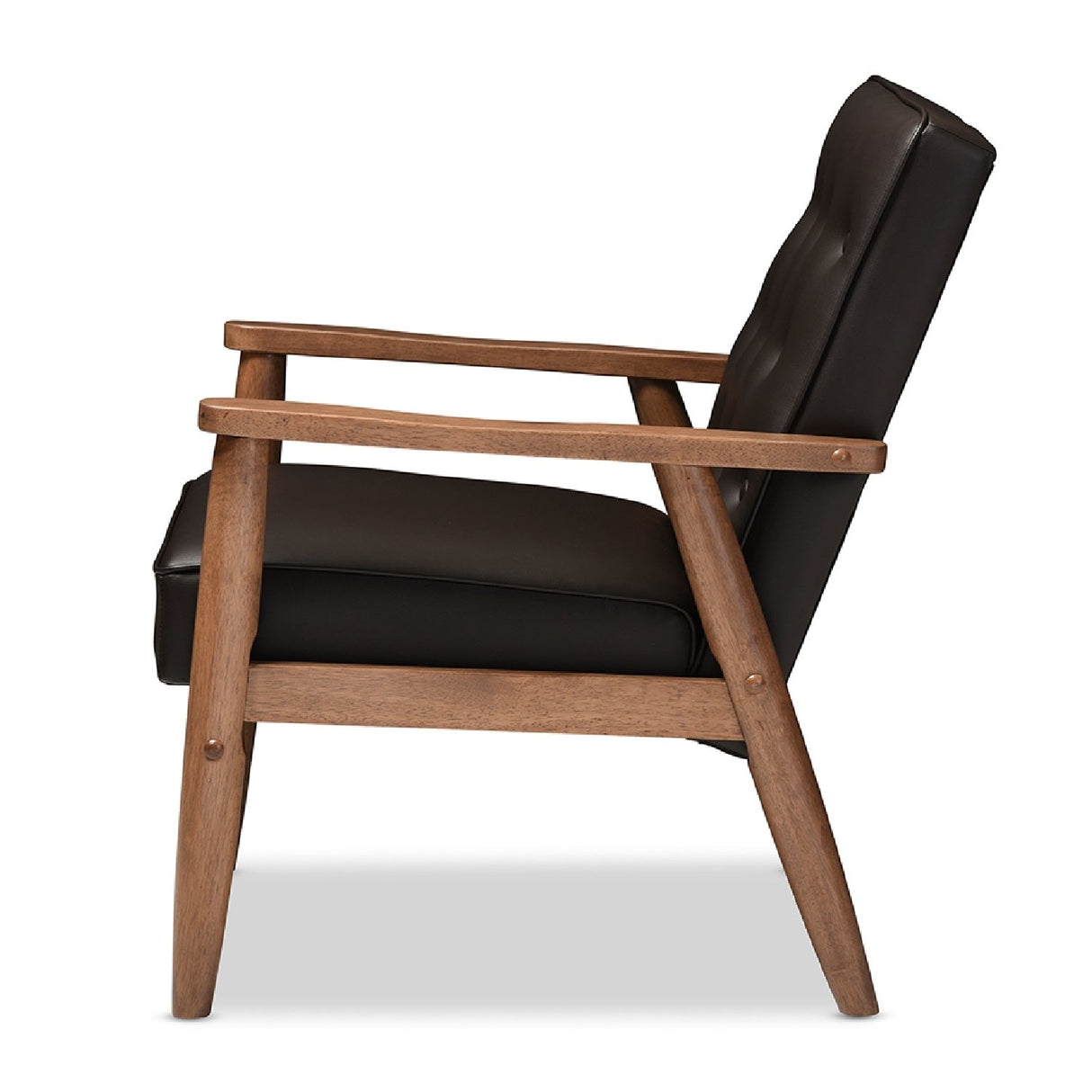 Button Tufted Lounge Chair | Bali Loom Sorrento 1 | Oroa.com