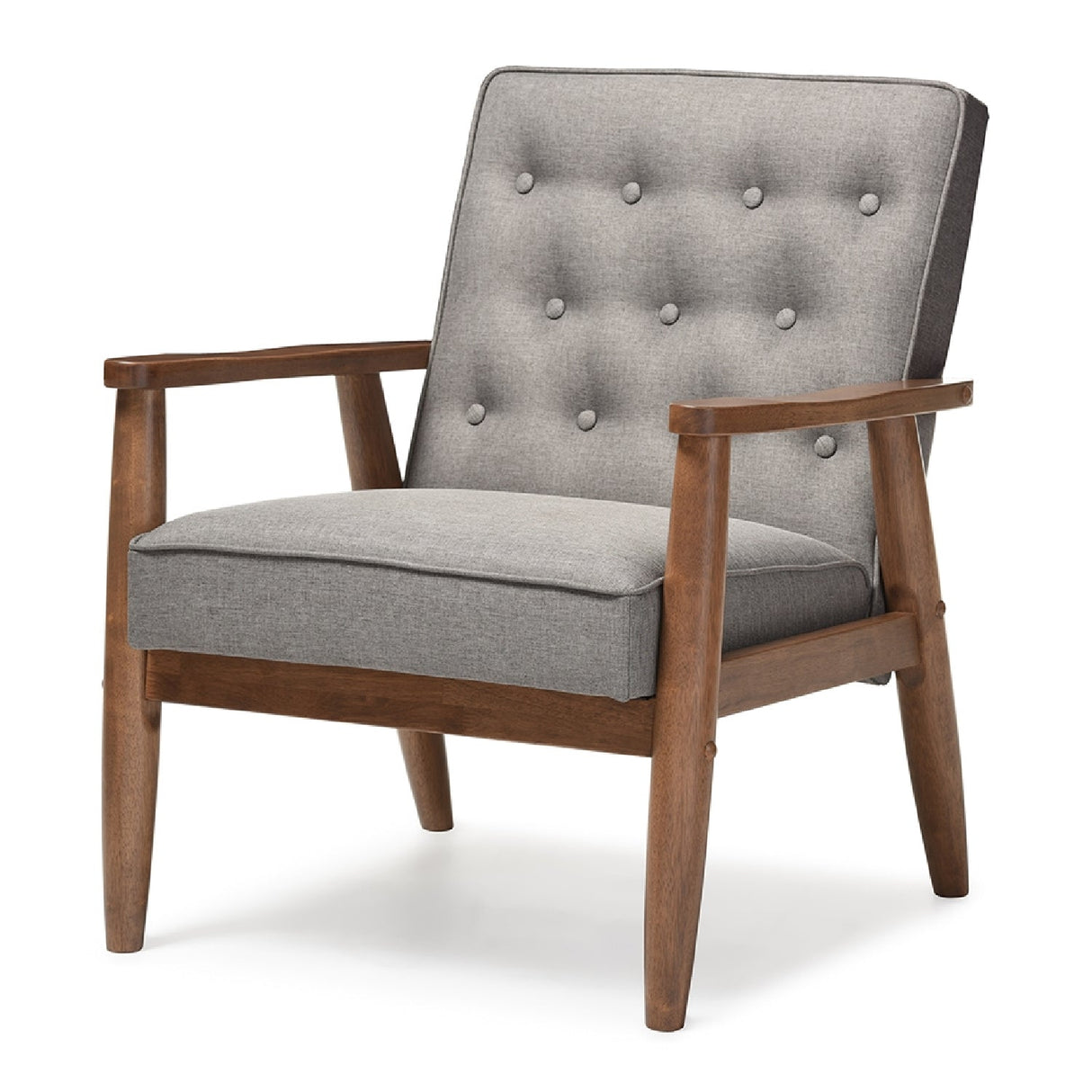 Modern European furniture - Button Tufted Lounge Chair - www.oroa.com