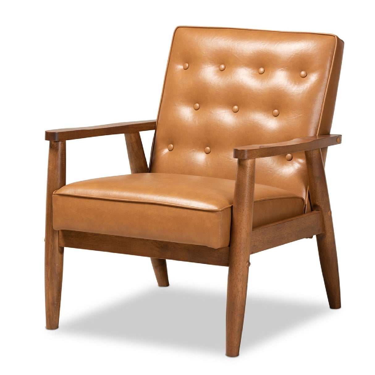 Modern European furniture - Button Tufted Lounge Chair - www.oroa.com