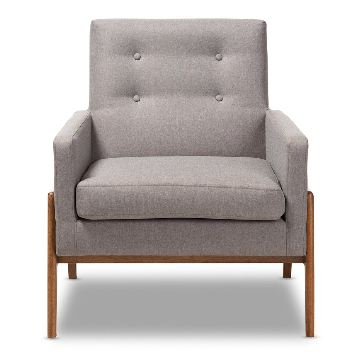 Button Tufted Back Lounge Chair | Bali Loom Perris | Oroa.com