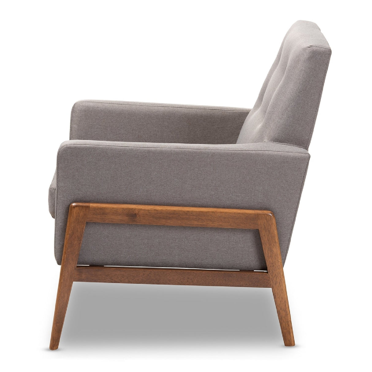 Button Tufted Back Lounge Chair | Bali Loom Perris | Oroa.com