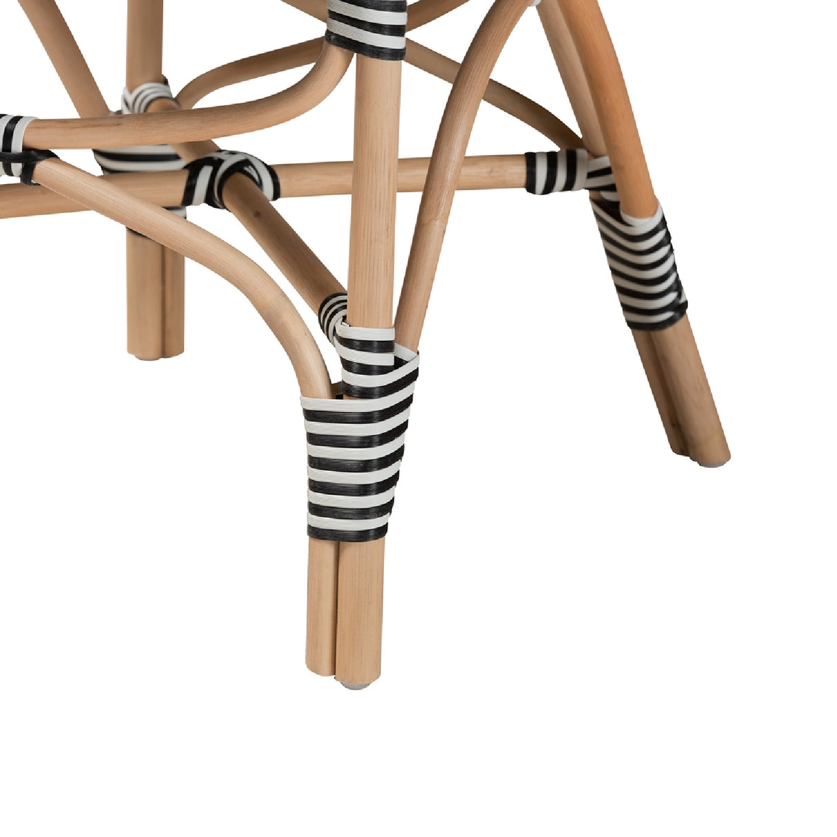 Two-Toned Weaving Dining Chair | Novi Living Wallis