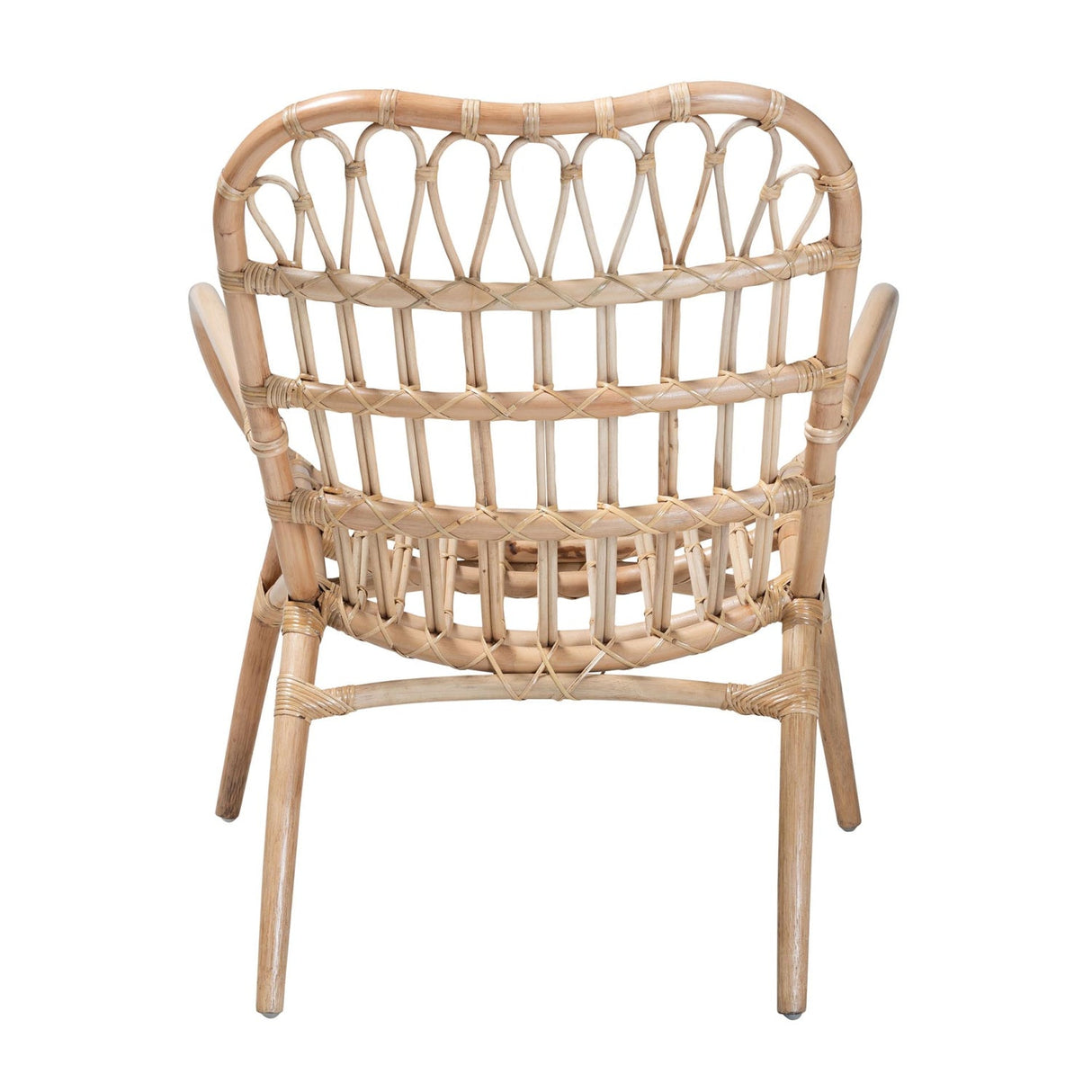 Modern European furniture - Rattan Openwork Bohemian Lounge Chair - www.oroa.com