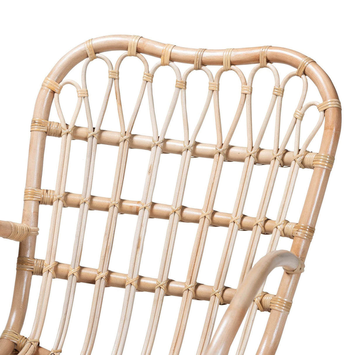 Modern European furniture - Rattan Openwork Bohemian Lounge Chair - www.oroa.com