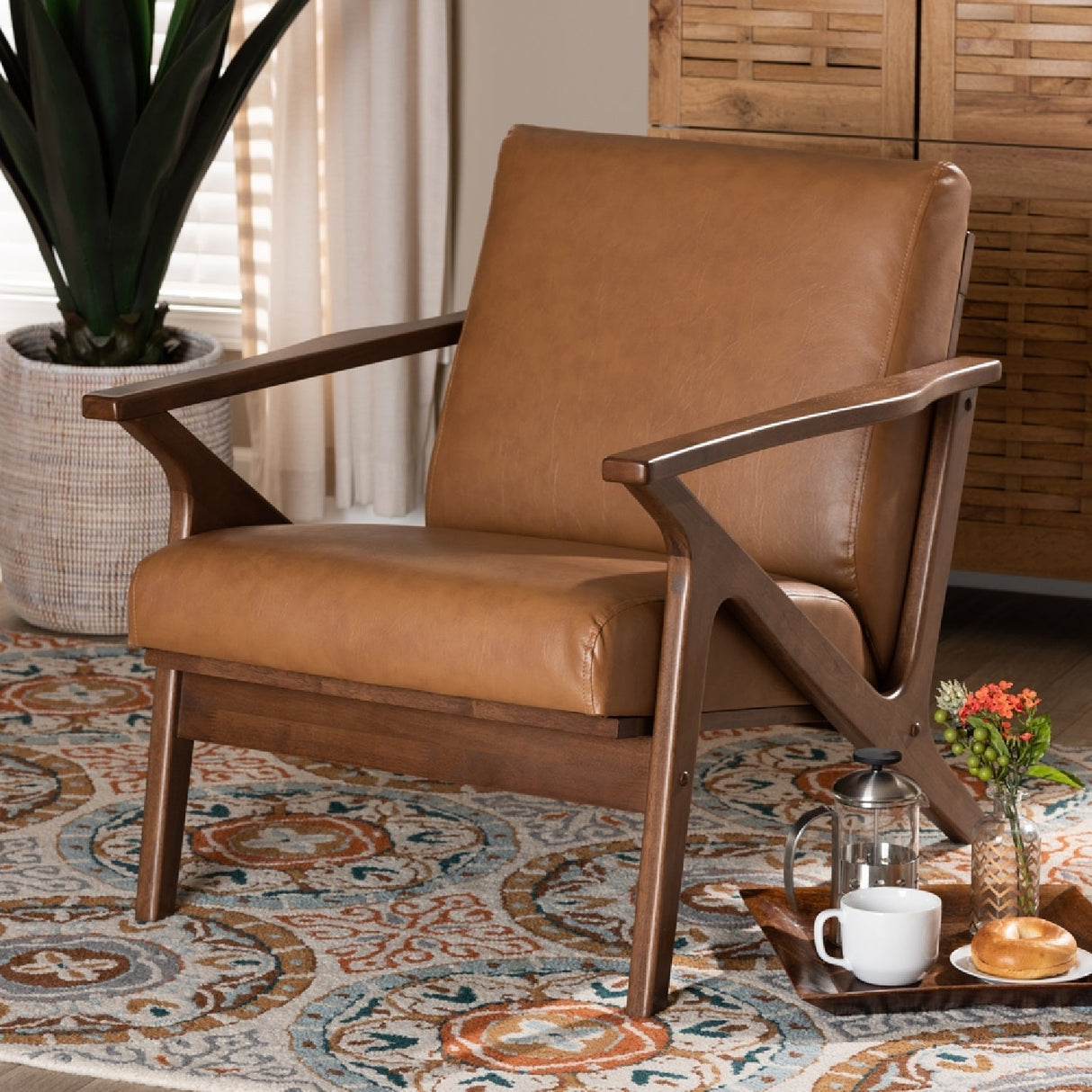 Modern European furniture - Mid Century Retro Dining Chair - www.oroa.com