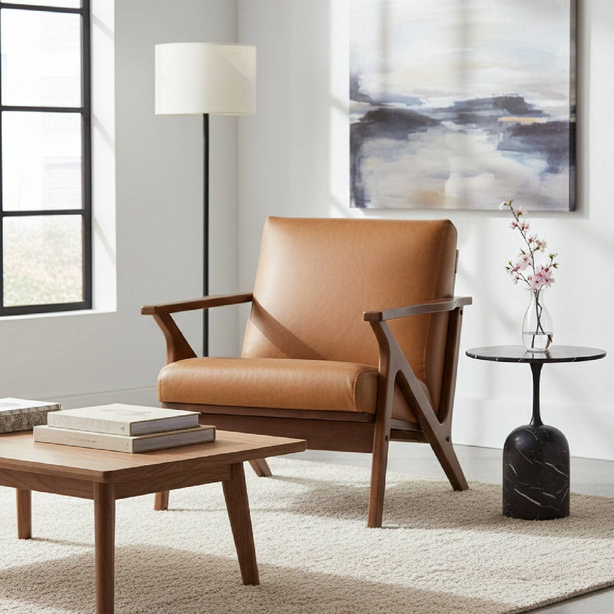 Modern European furniture - Mid Century Retro Dining Chair - www.oroa.com