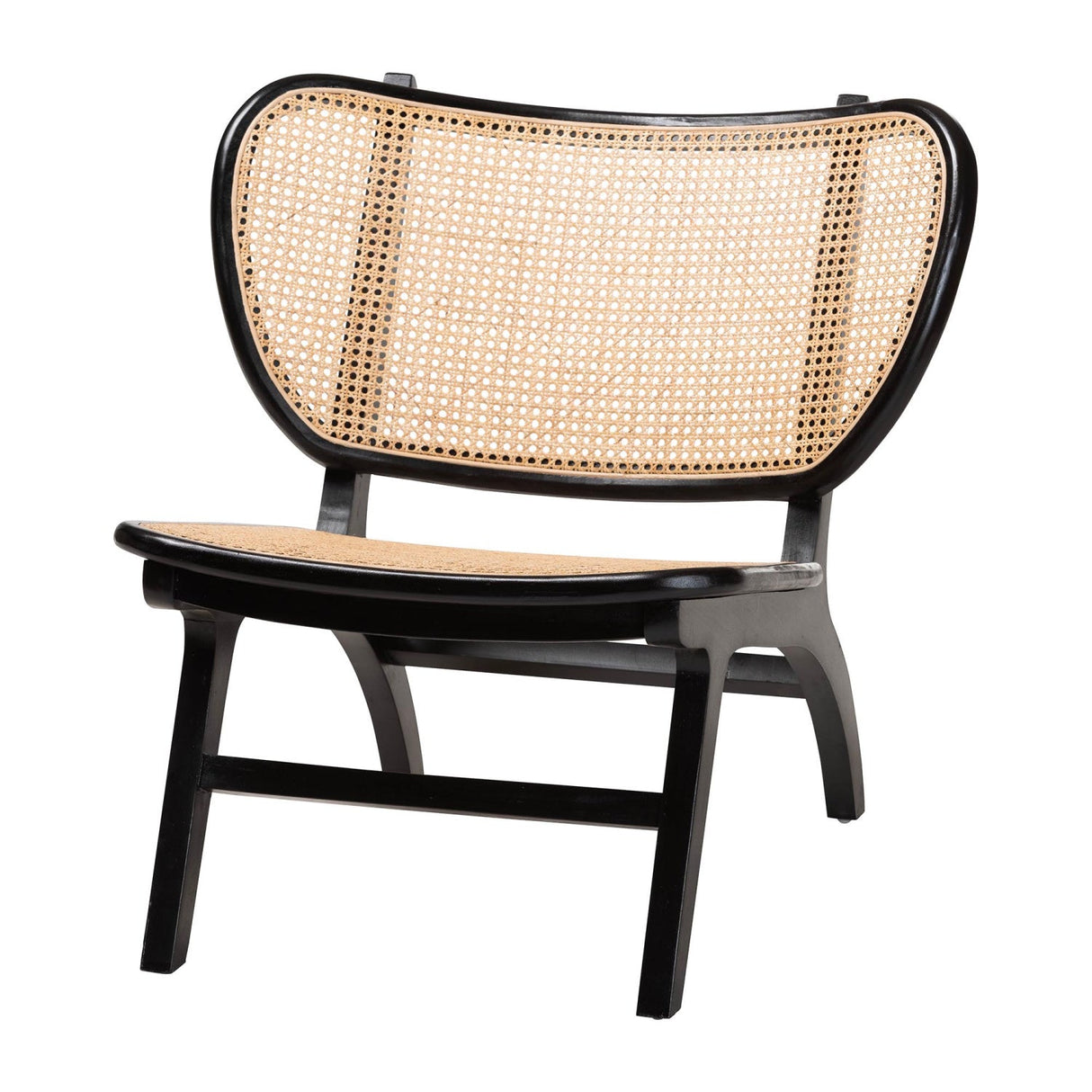 Modern European furniture - Black Mahogany Accent Chair - www.oroa.com