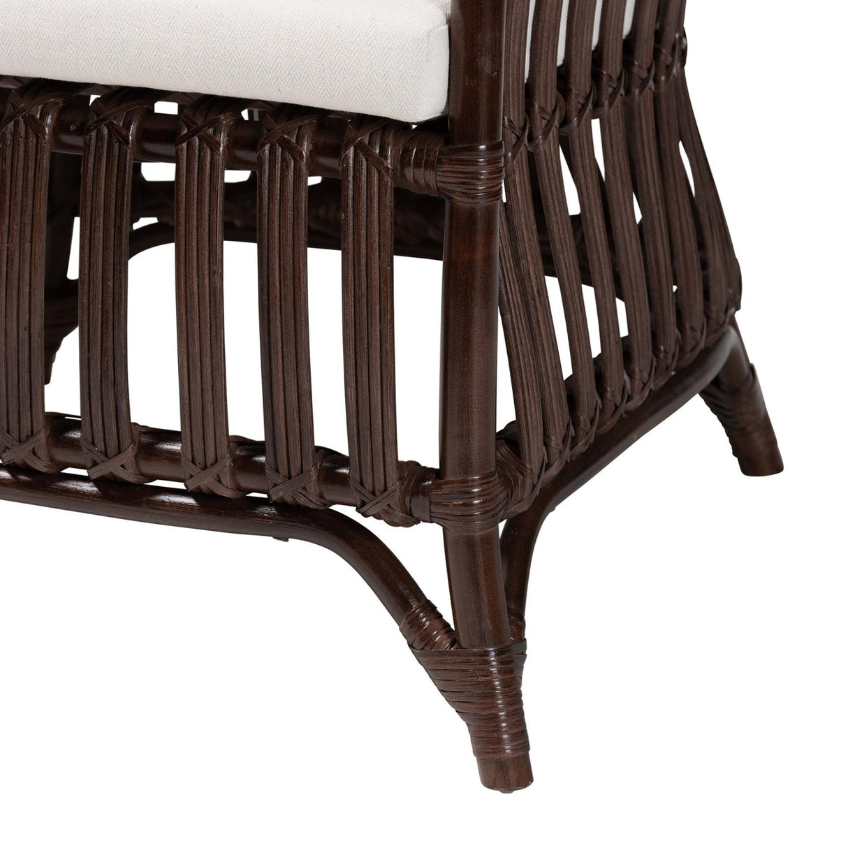 Modern European furniture - Dark Brown Bohemian Accent Chair - www.oroa.com