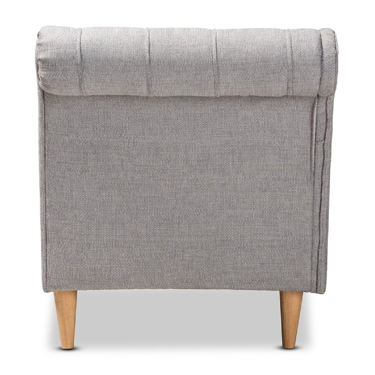 Modern European furniture - Scroll Back Tufted Chaise Lounge - www.oroa.com