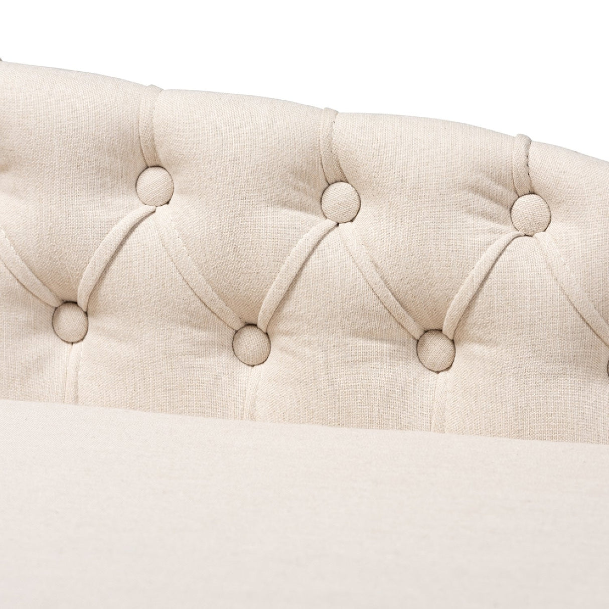 Modern European furniture - Tufted Fabric Chaise Lounge - www.oroa.com
