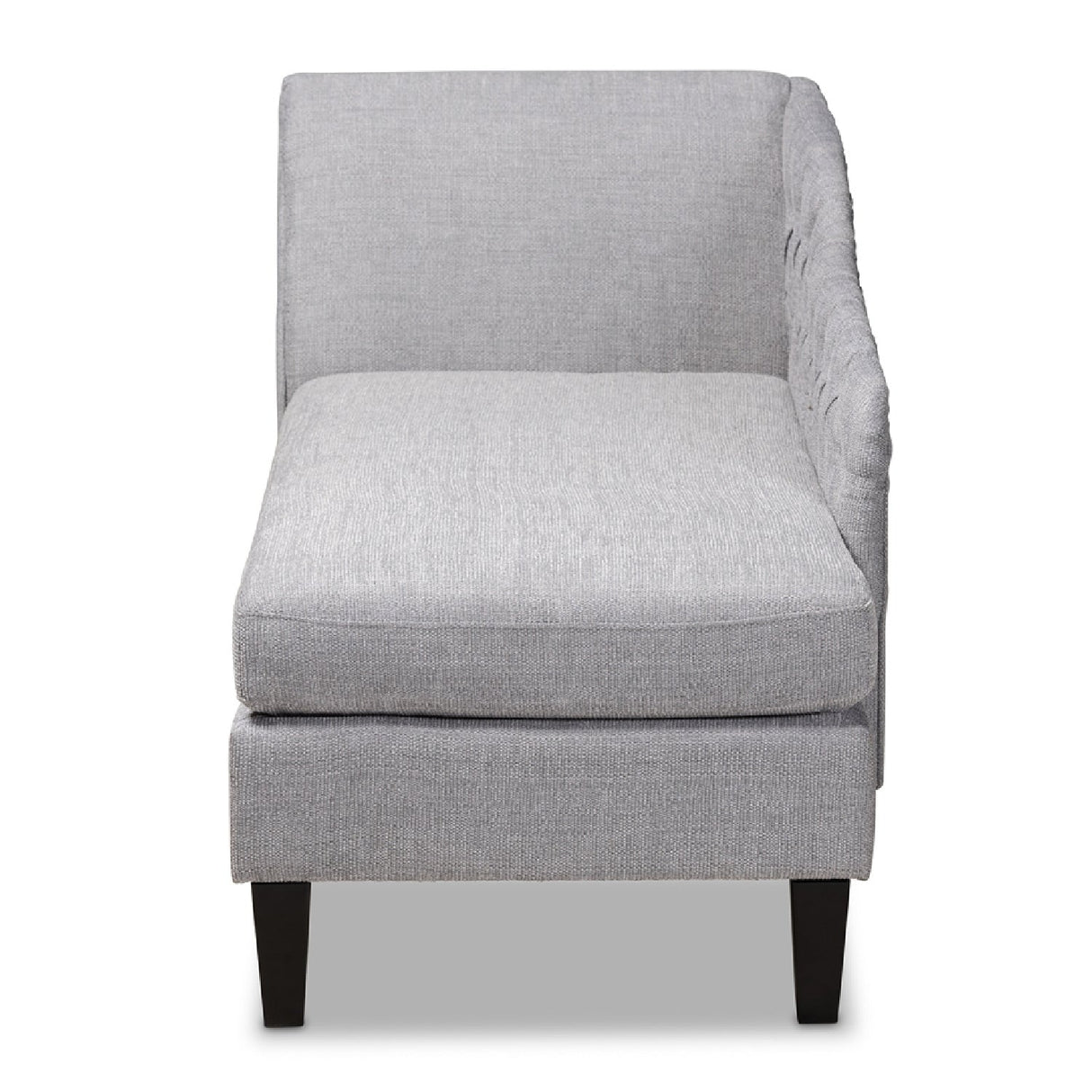 Modern European furniture - Tufted Fabric Chaise Lounge - www.oroa.com