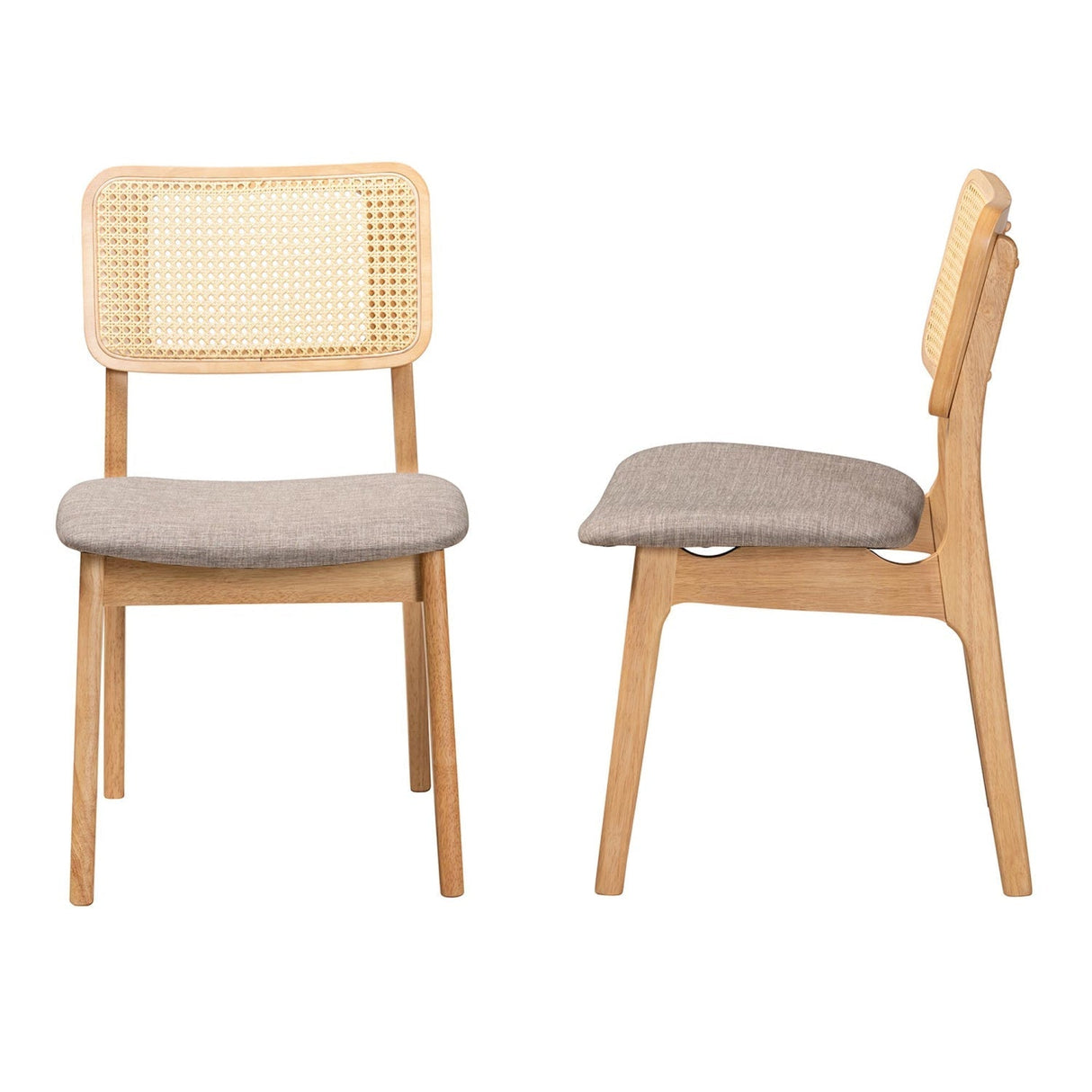 Modern European furniture - Woven Rattan Back Dining Chairs 2 - www.oroa.com