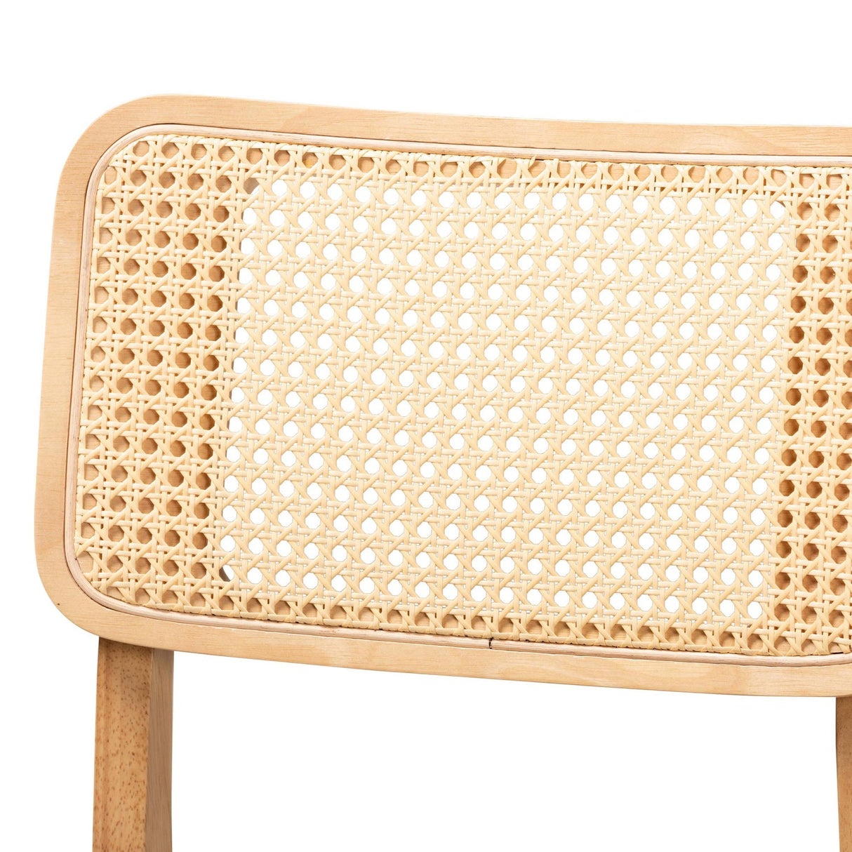 Woven Rattan Back Dining Chairs 2 | Bali Loom Dannon | Oroa.com