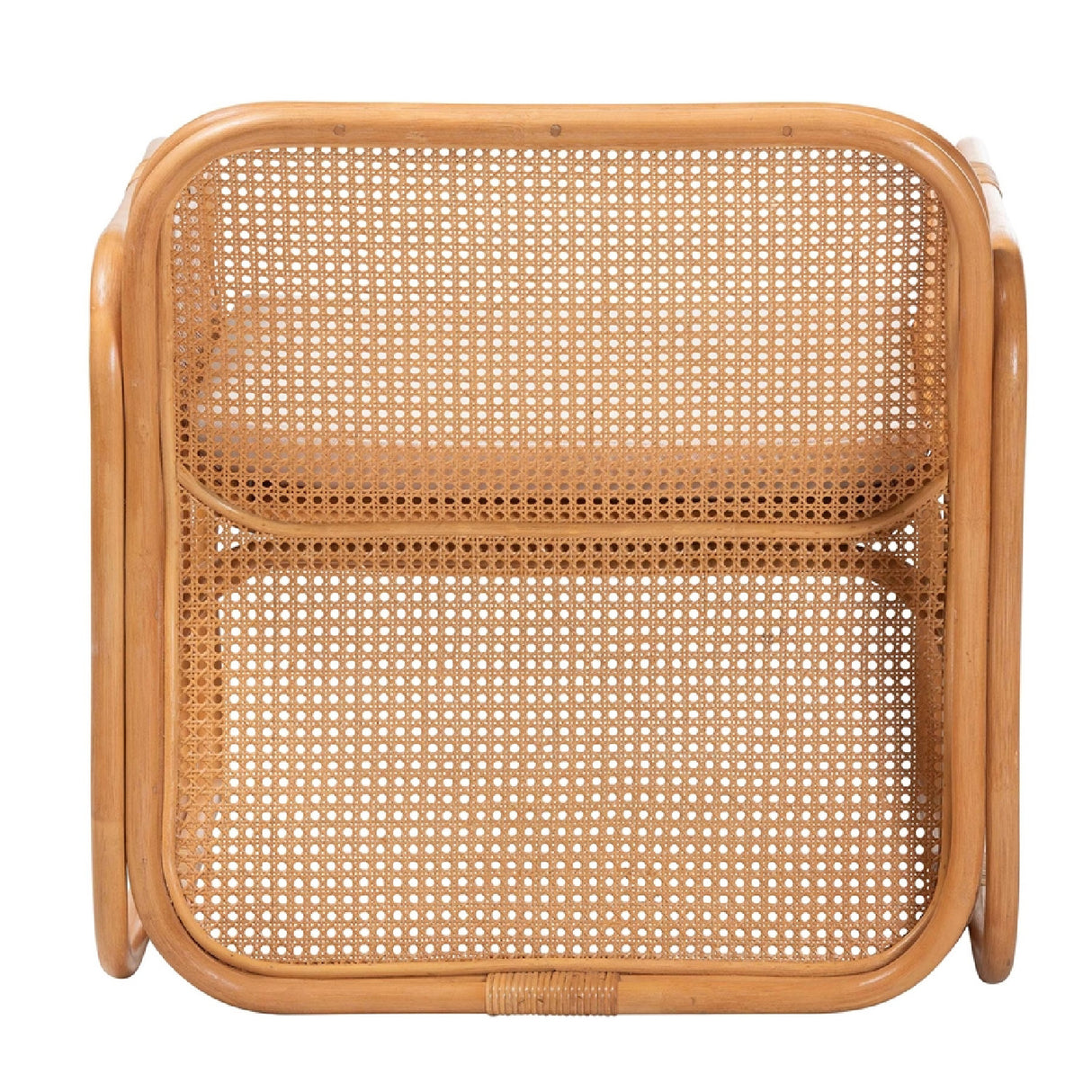 Rattan Cane Cushioned Lounge Chair | Novi Living Cambridge