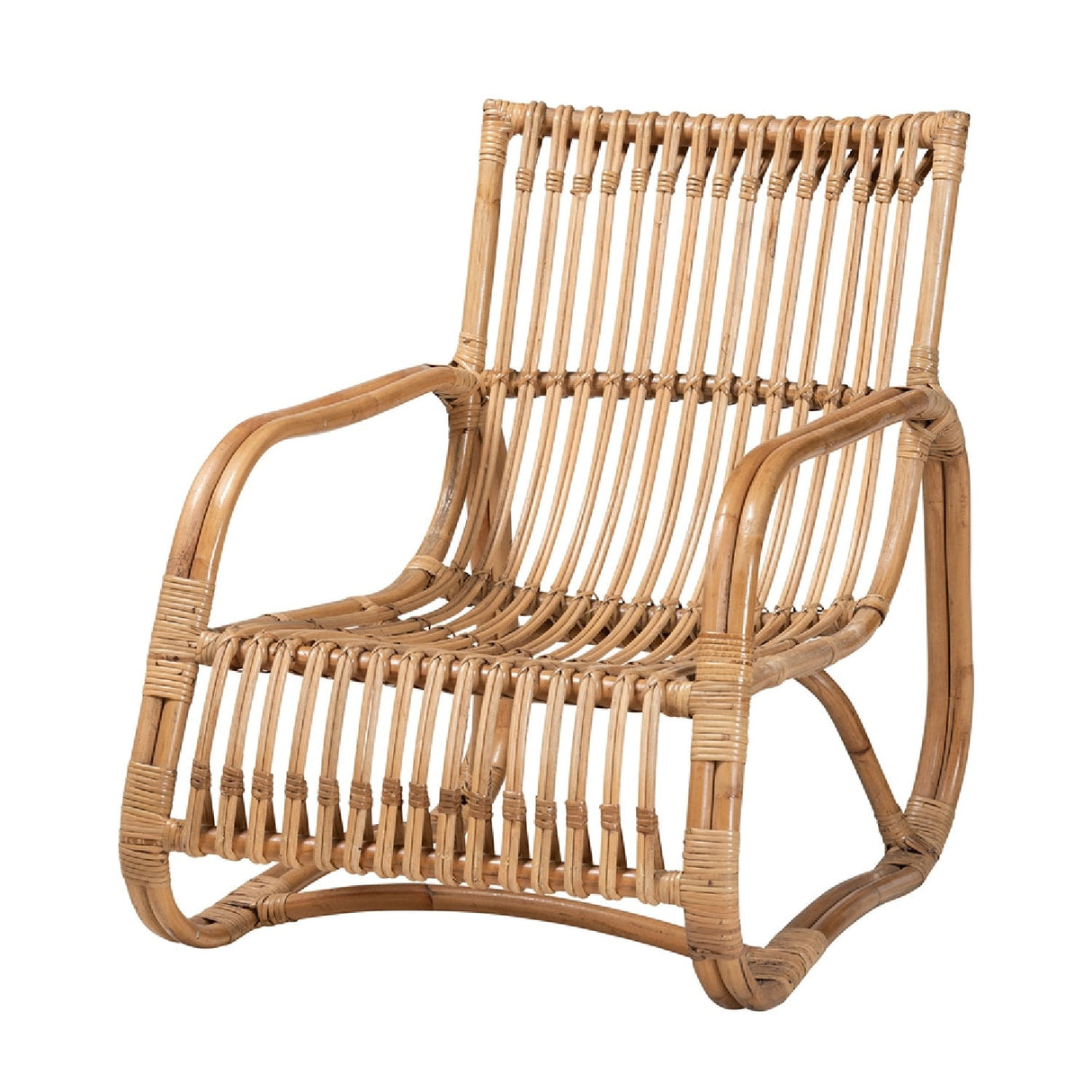 Modern European furniture - Openwork Rattan Accent Chair |- www.oroa.com